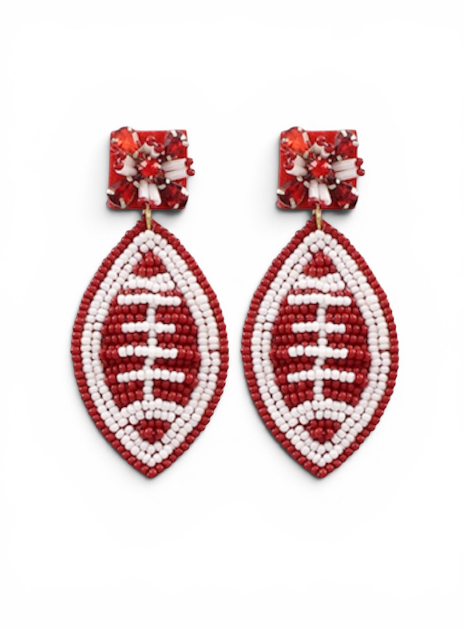 Ready To Tackle The Tailgate Earrings