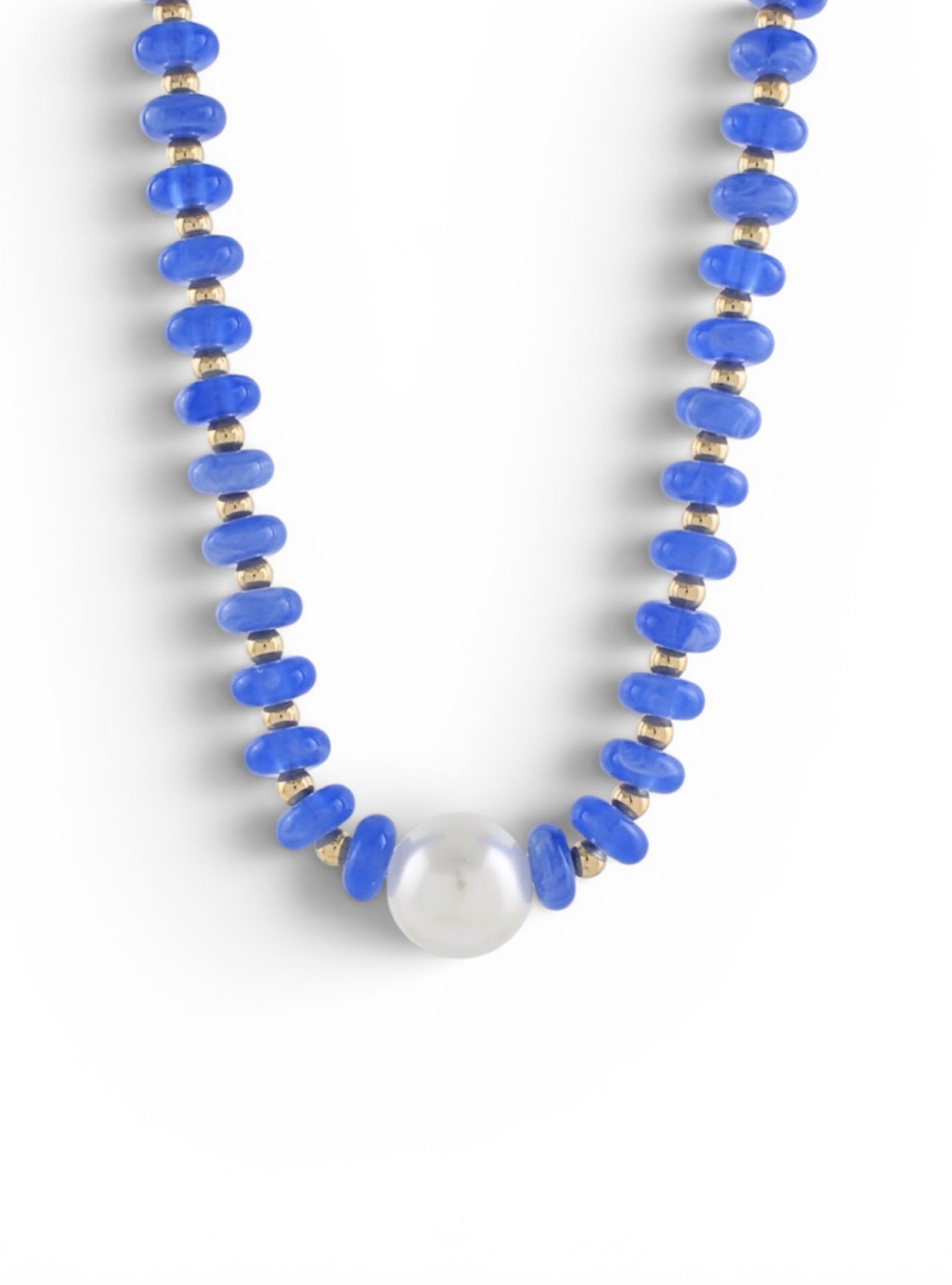 Life’s Better With A Beaded Necklace - Blue
