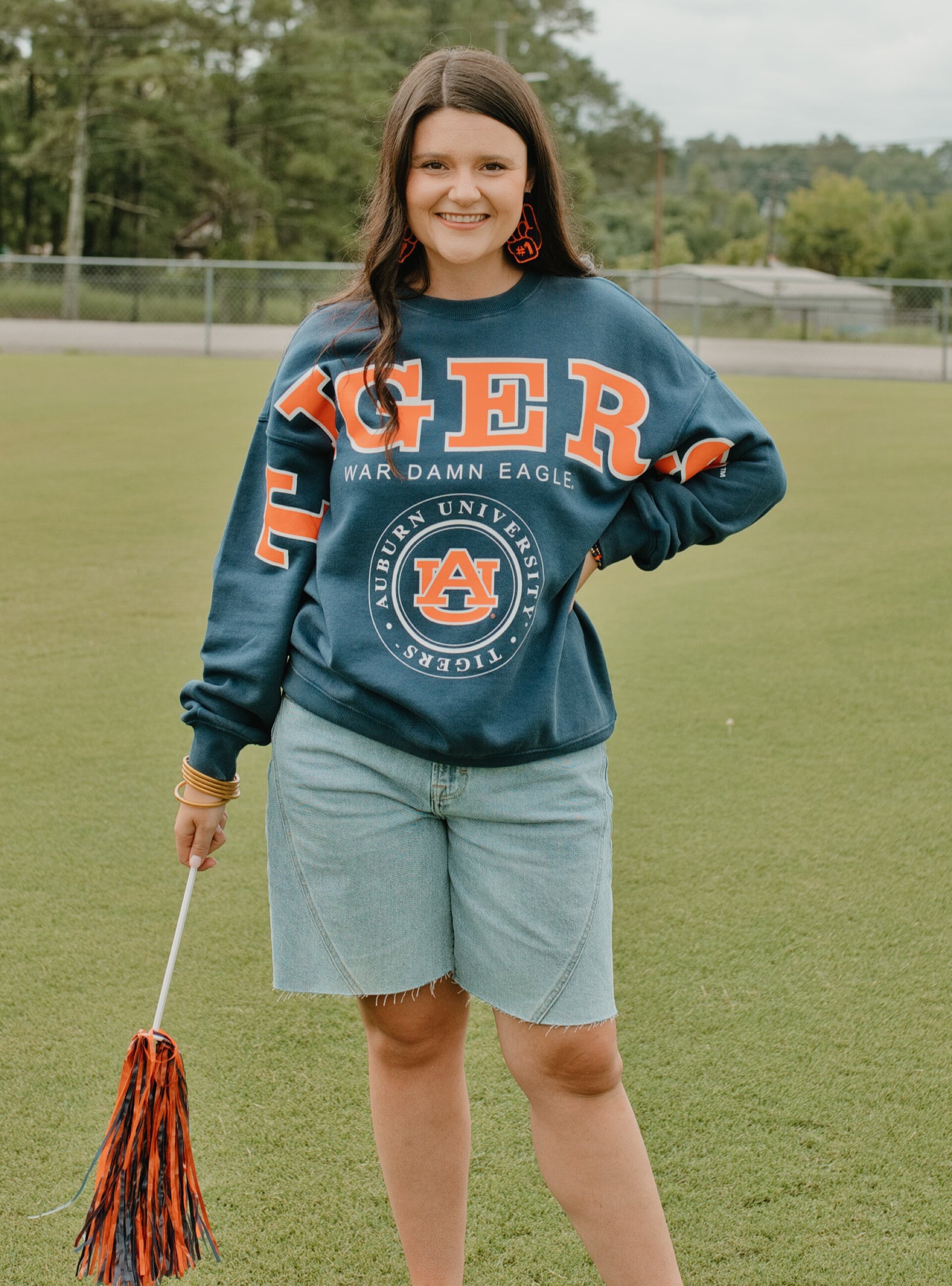 Game Day Social Auburn Philly Split Sweatshirt