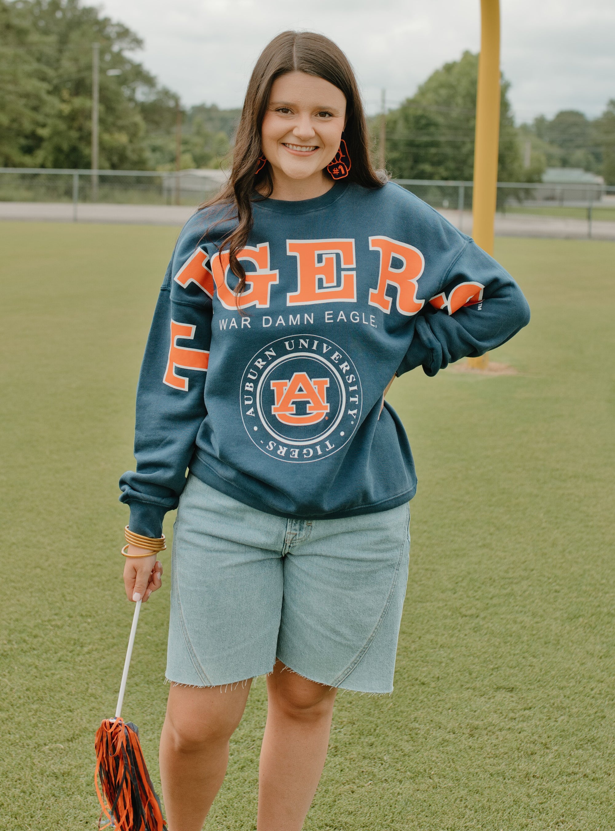 Game Day Social Auburn Philly Split Sweatshirt