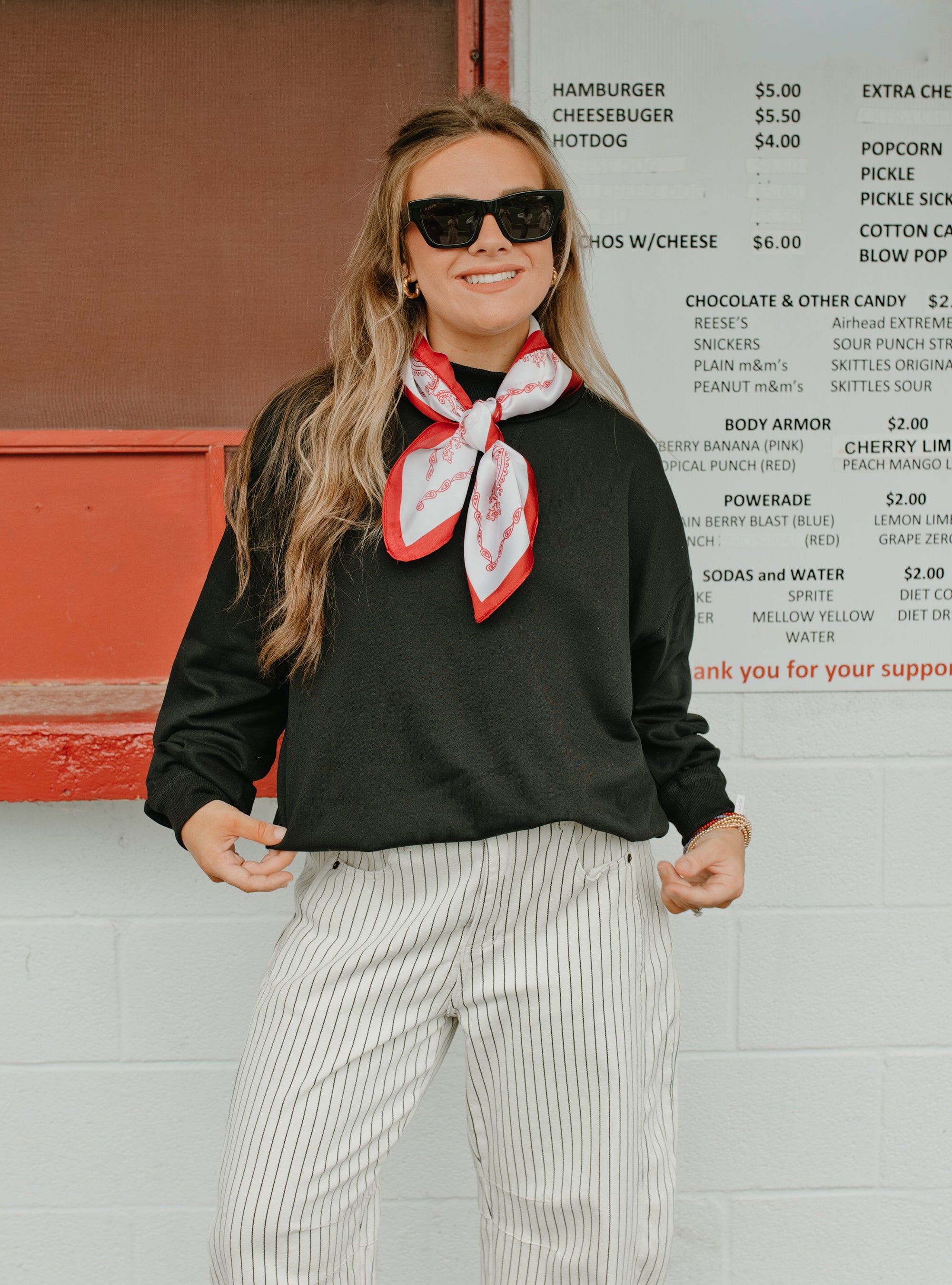 It's Gameday Ya'll Black Mock Neck Sweatshirt
