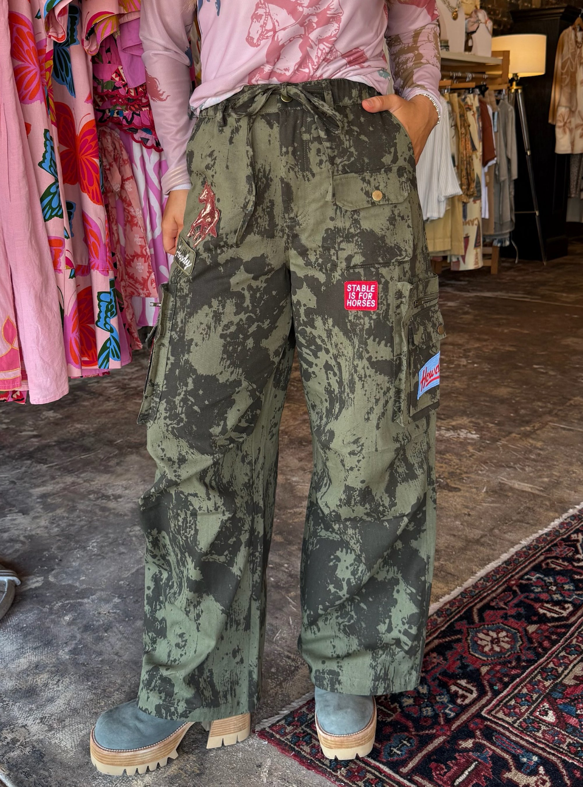 Saddle Up Cargo Pants