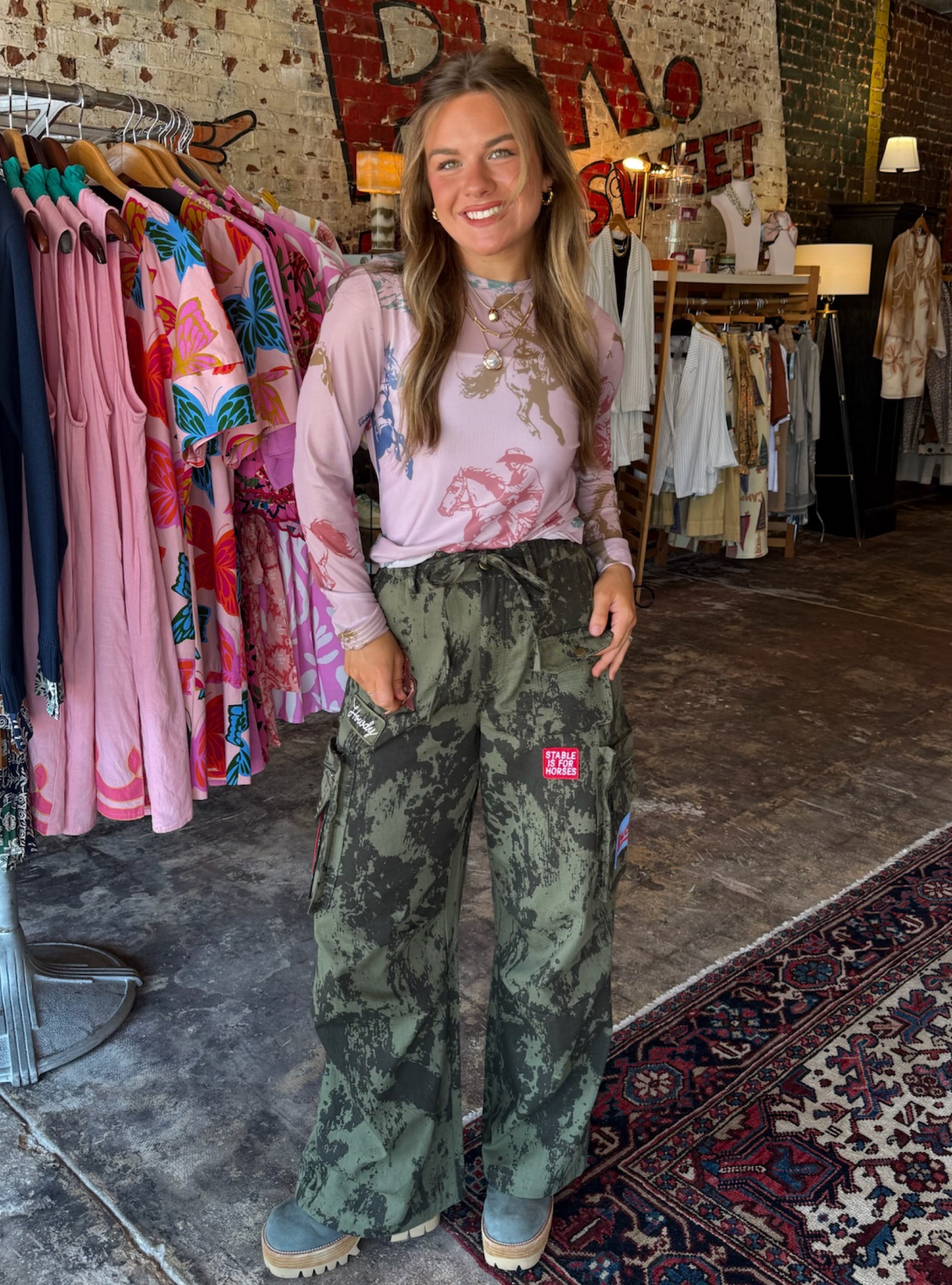 Saddle Up Cargo Pants