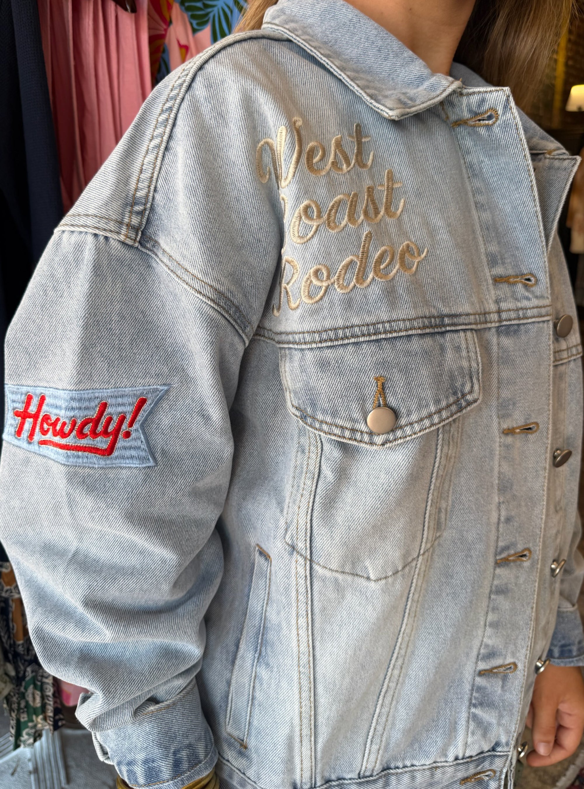 Not My First Rodeo Denim Jacket