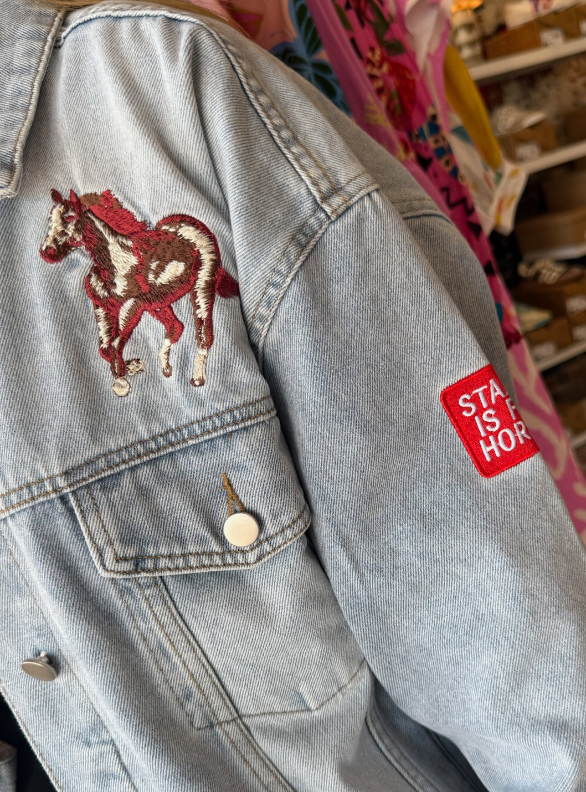 Not My First Rodeo Denim Jacket
