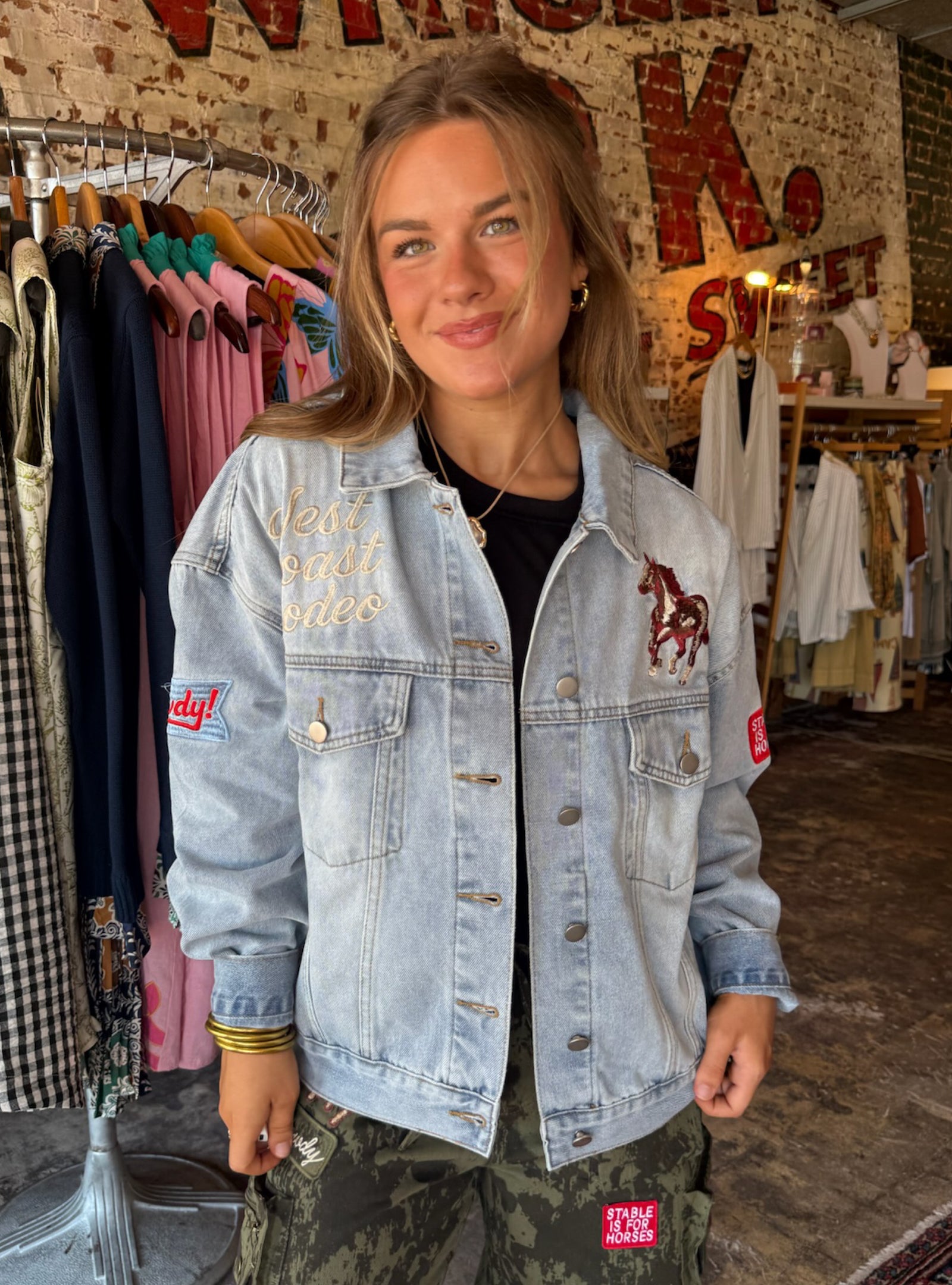Not My First Rodeo Denim Jacket