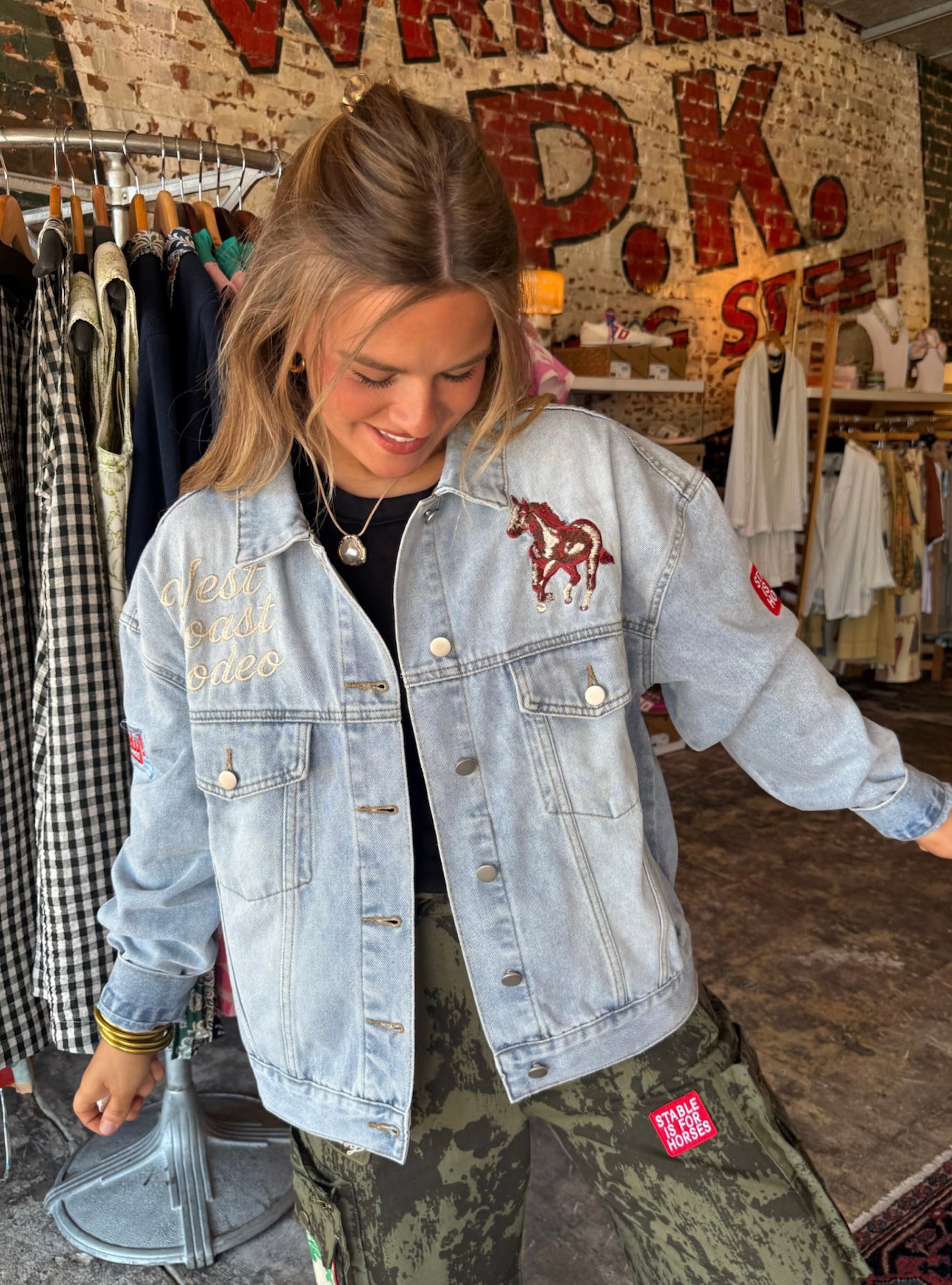Not My First Rodeo Denim Jacket