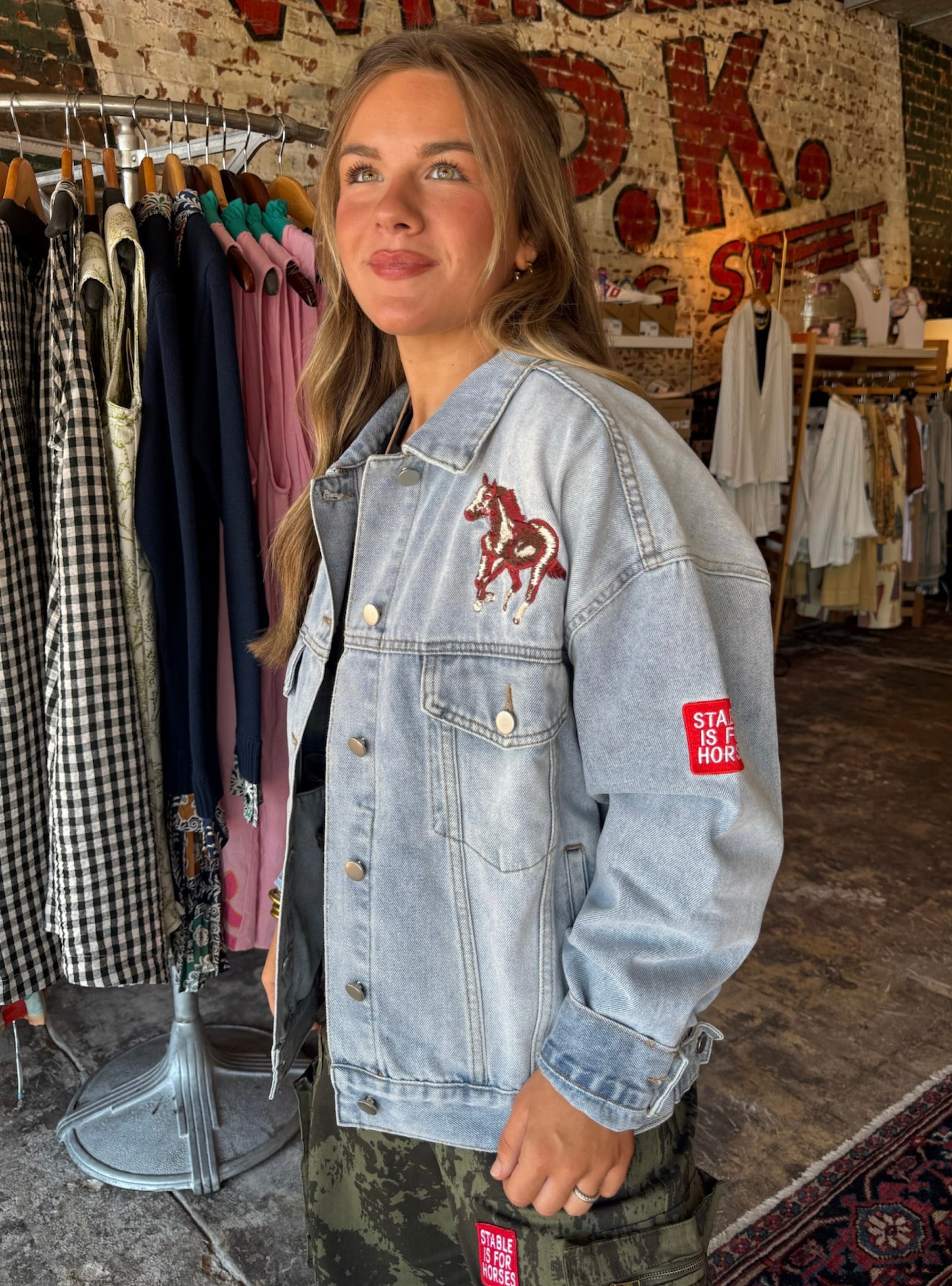 Not My First Rodeo Denim Jacket