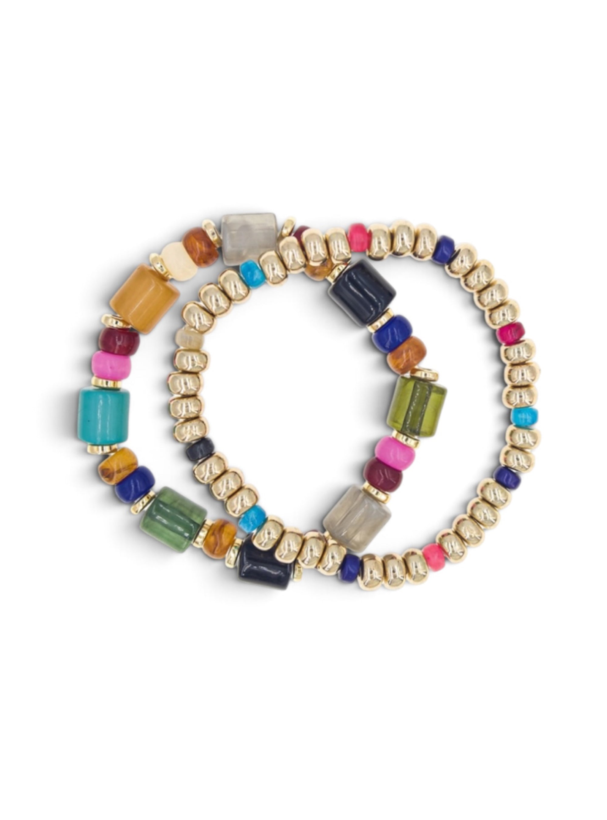 Stack Up On Style Bracelet Set - Multi