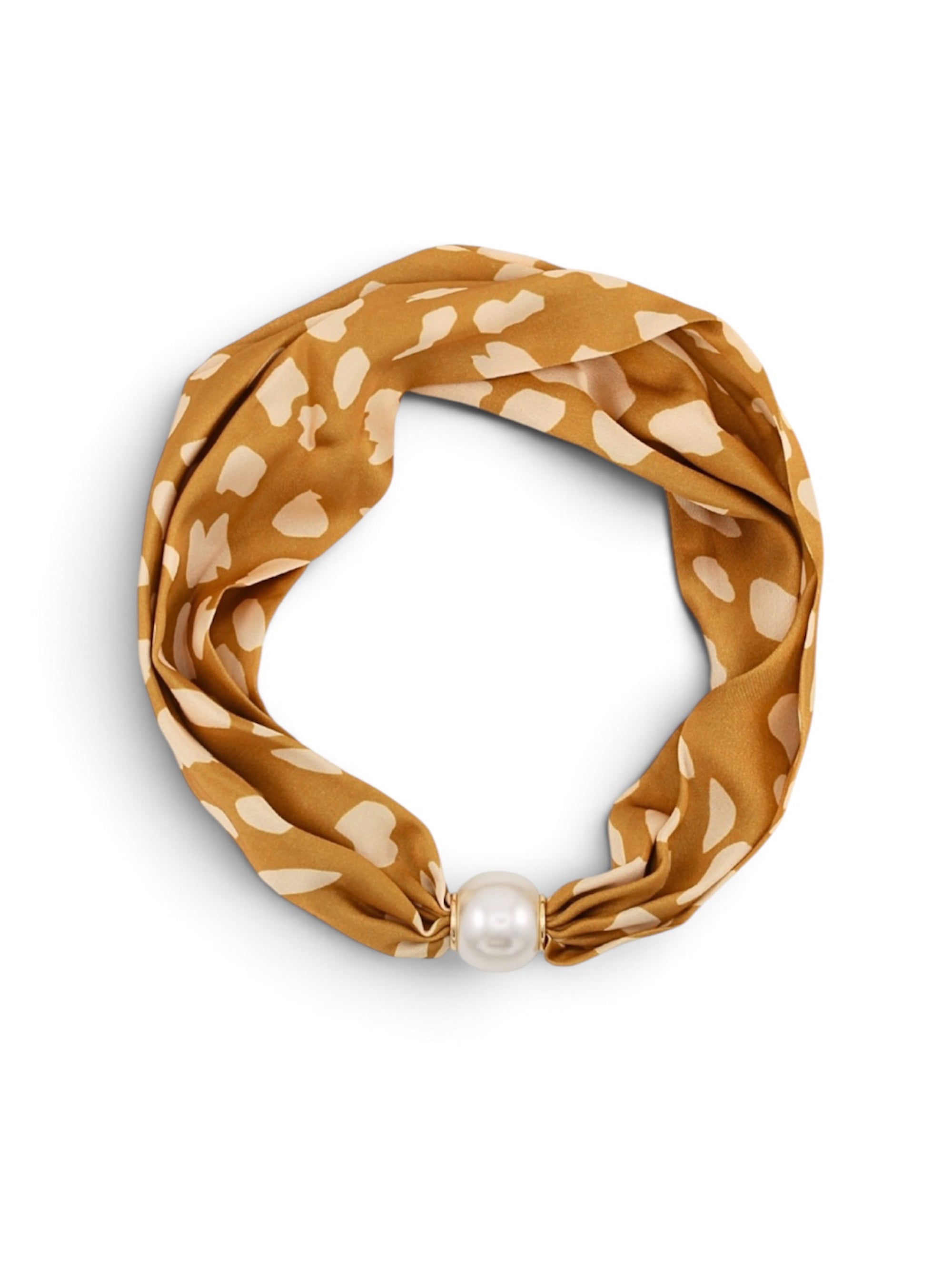 Pearl-fect With A Twist Magnetic Scarf