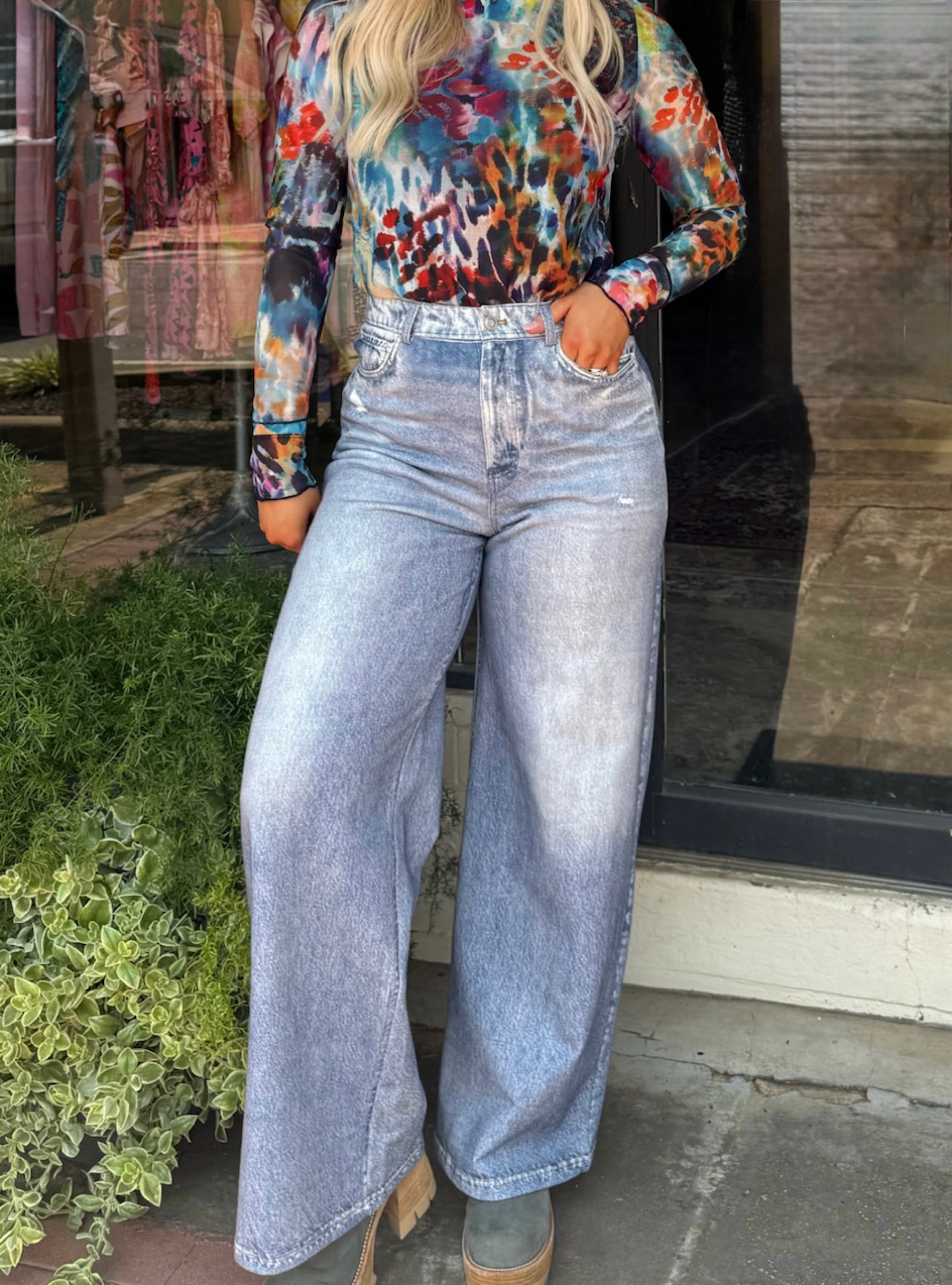 Faux Real French Terry Pants