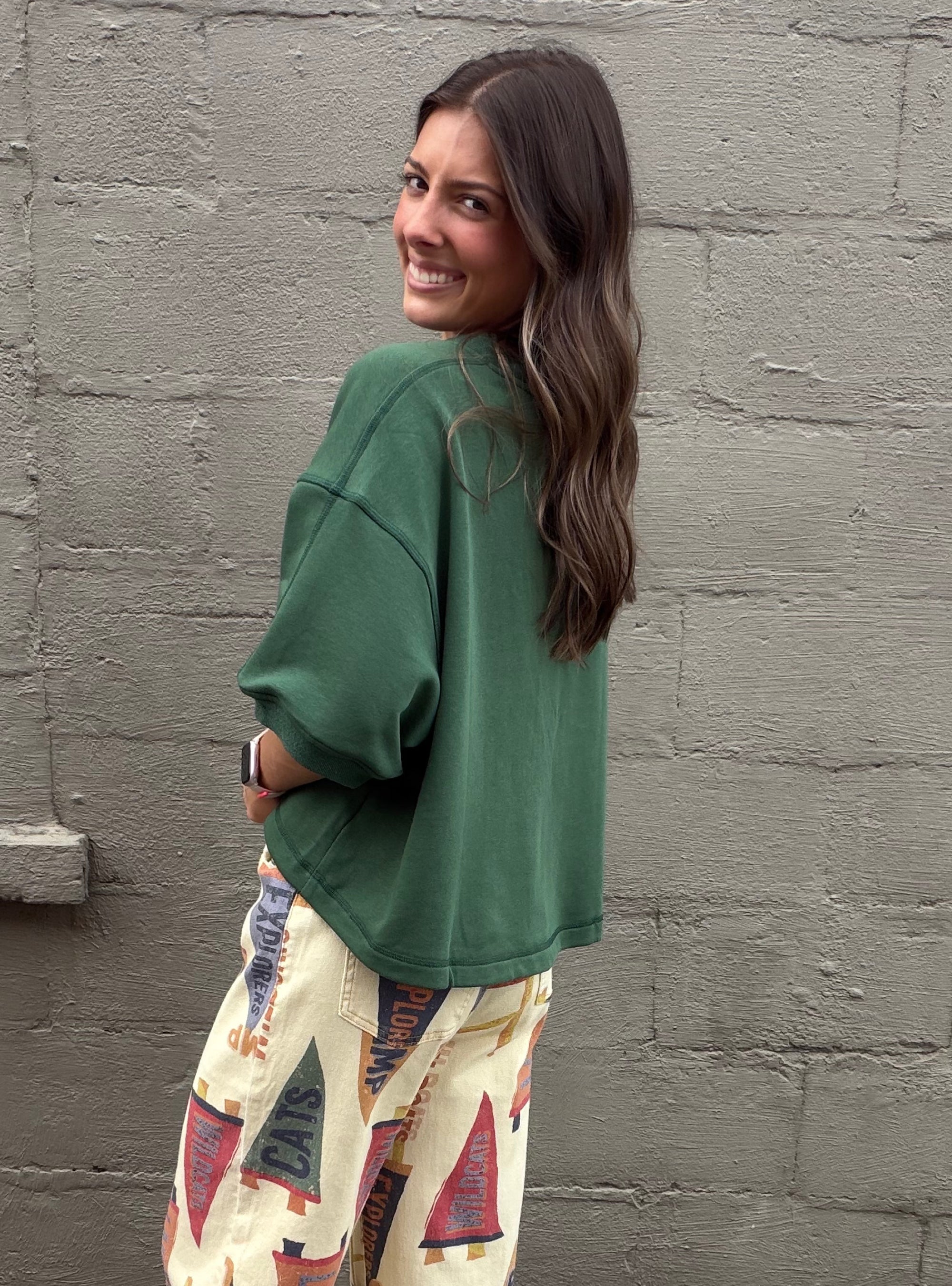 Simply Evergreen Top