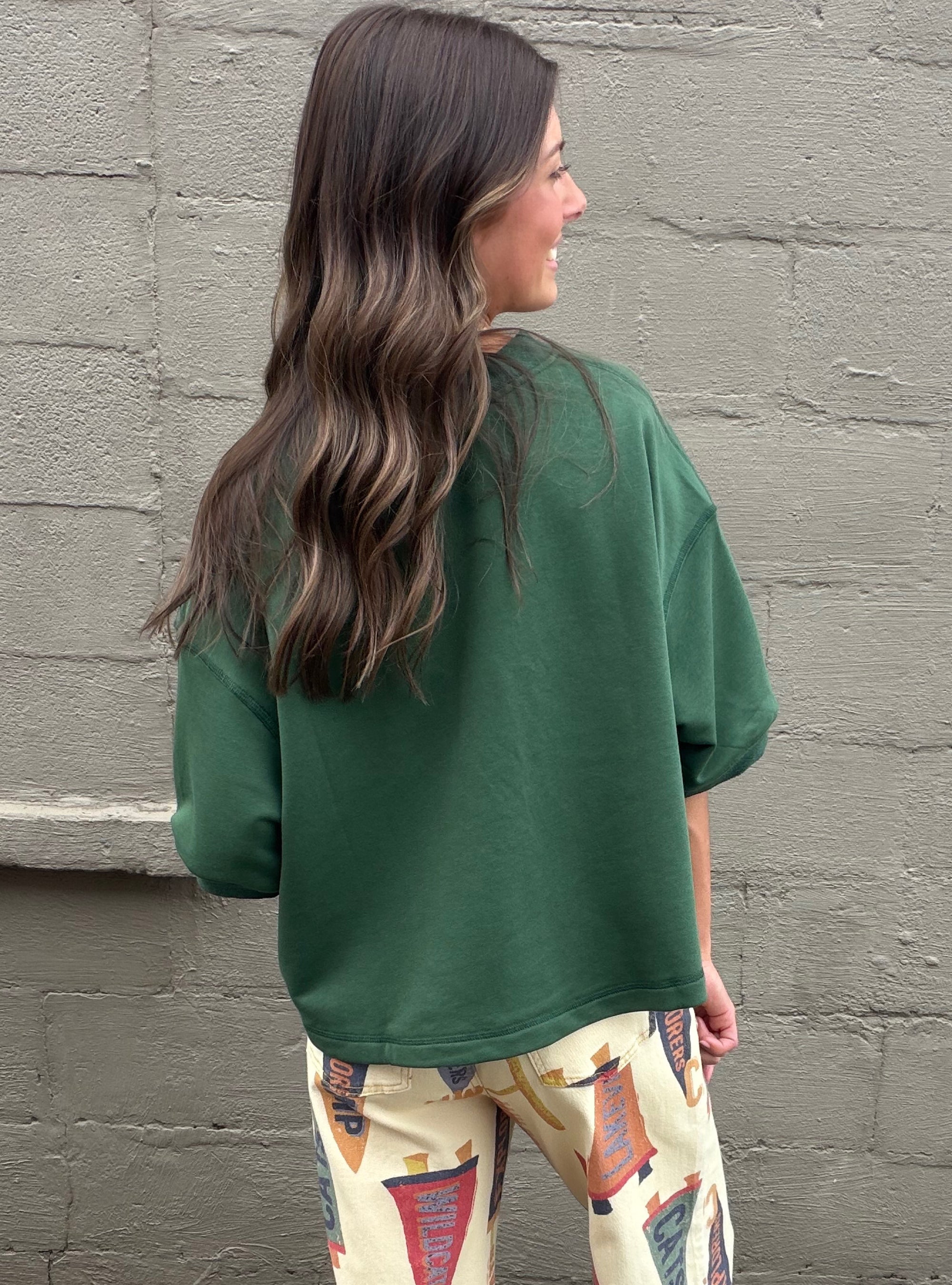 Simply Evergreen Top