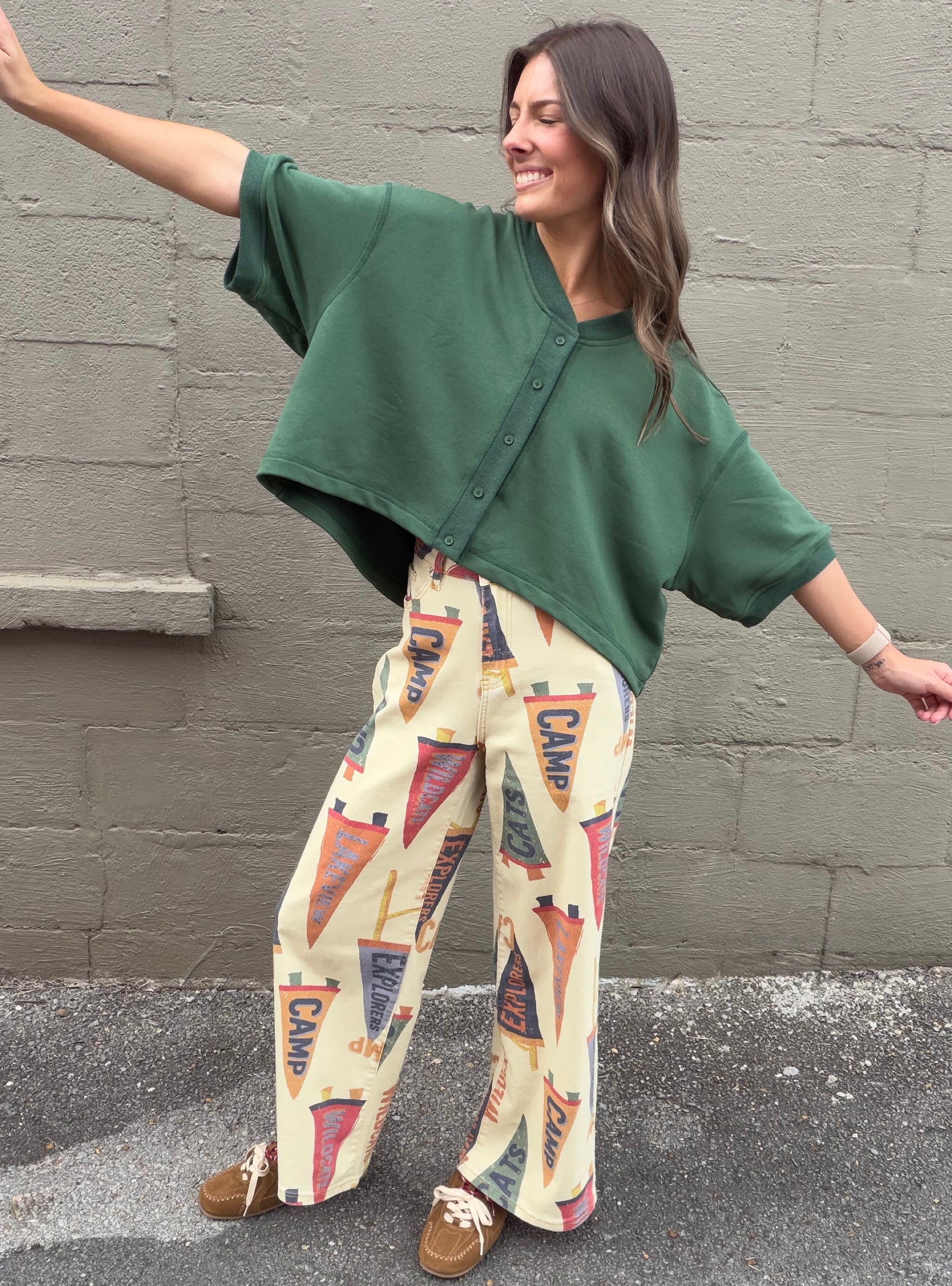 Simply Evergreen Top