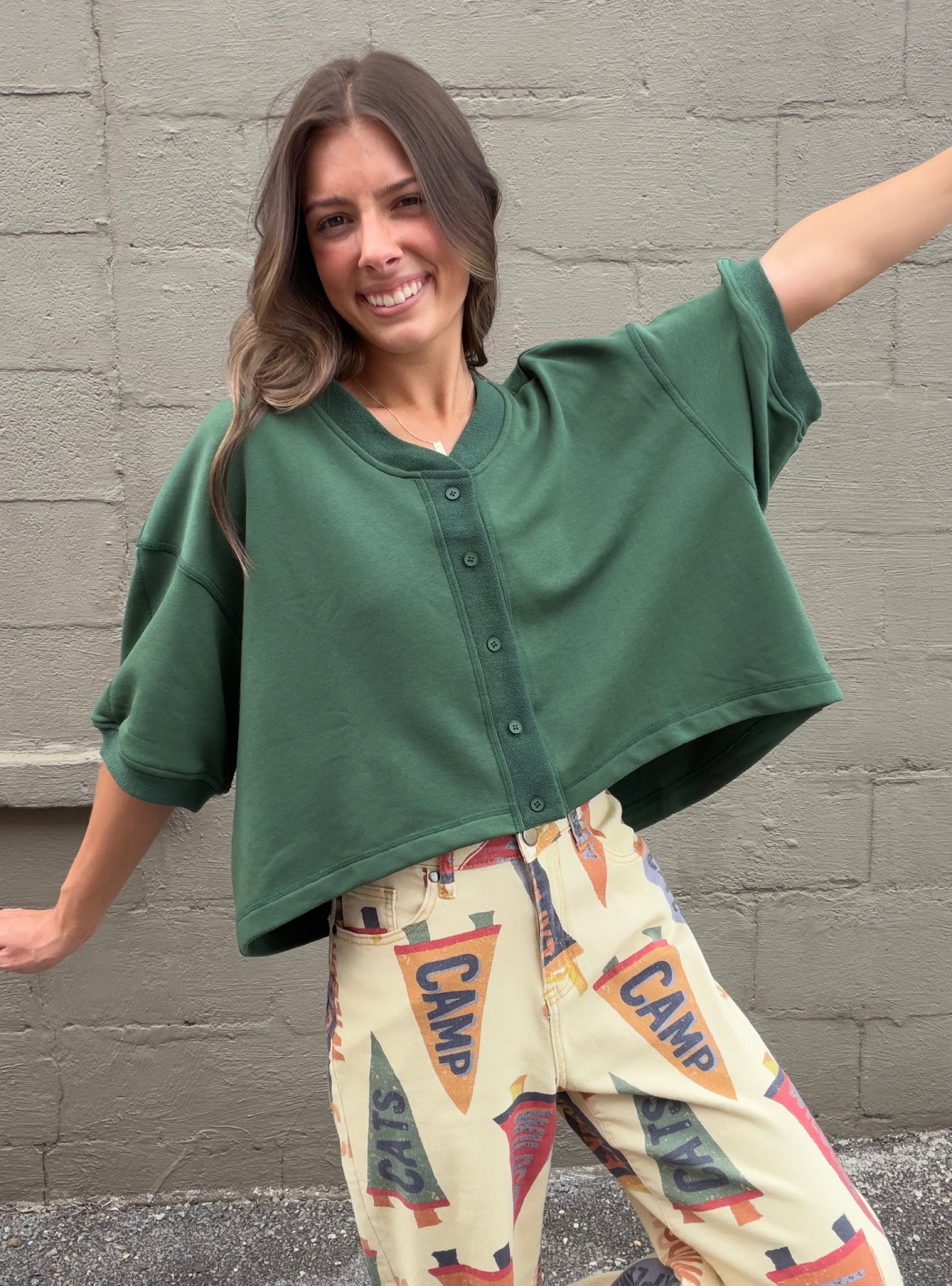 Simply Evergreen Top