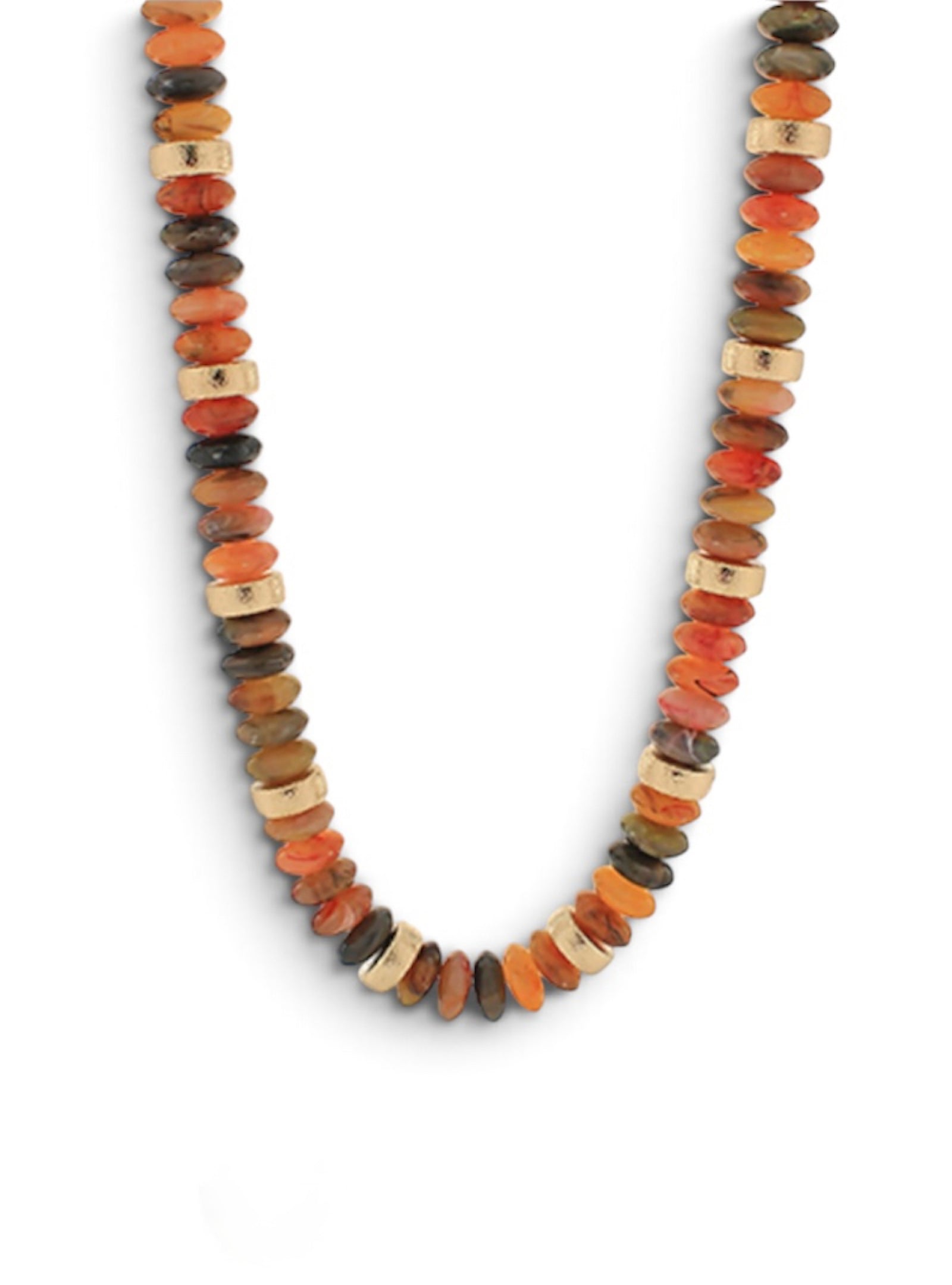 Bead The Envy of Everyone Necklace - Brown