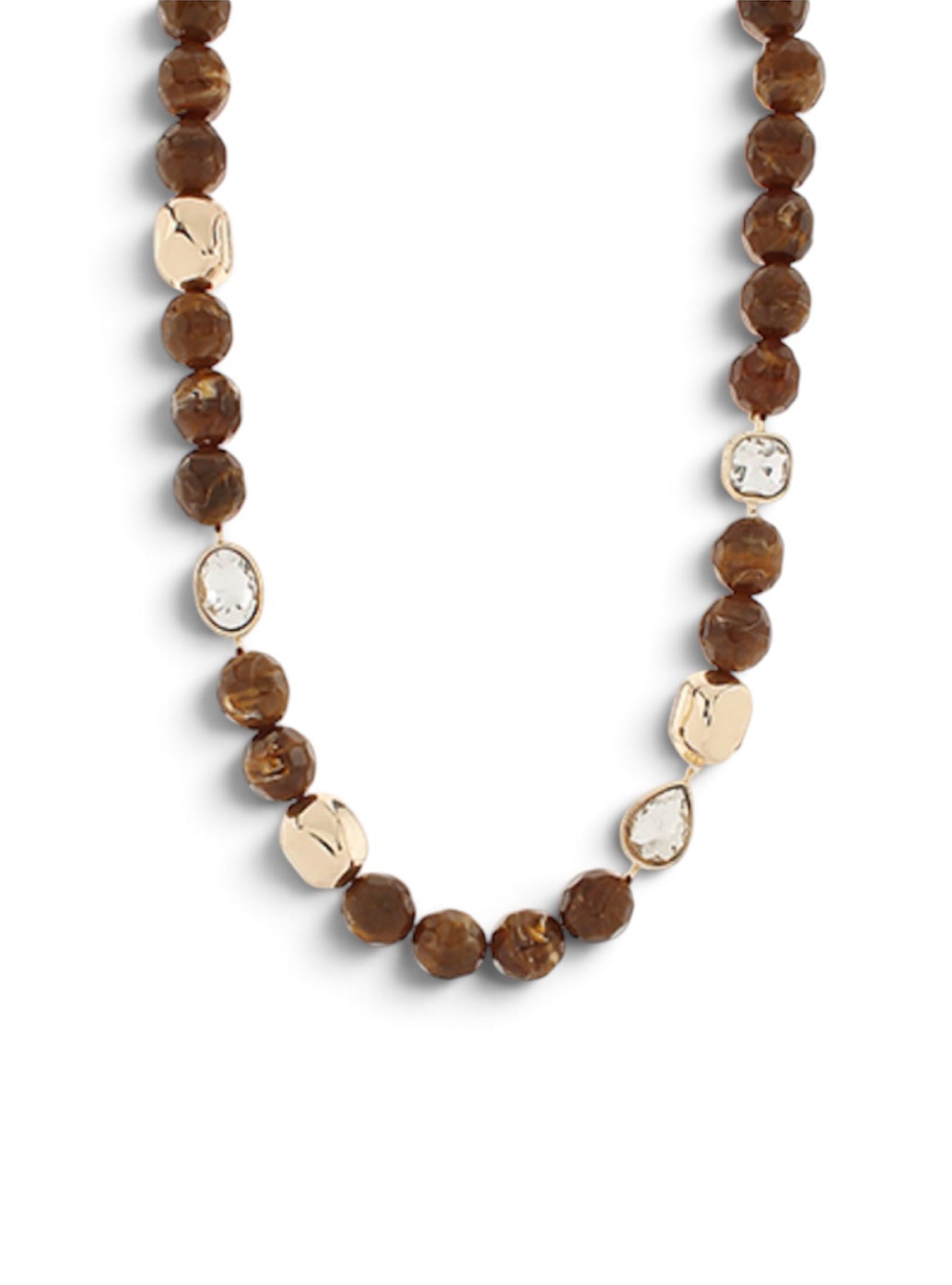 Bead The Moment Necklace - Brown