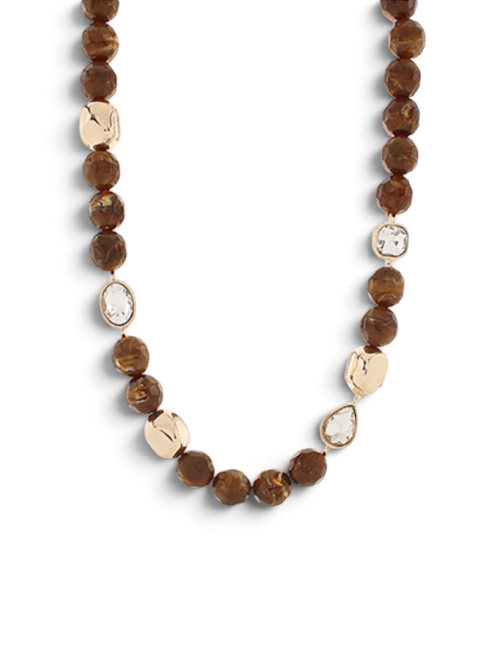 Bead The Moment Necklace - Brown