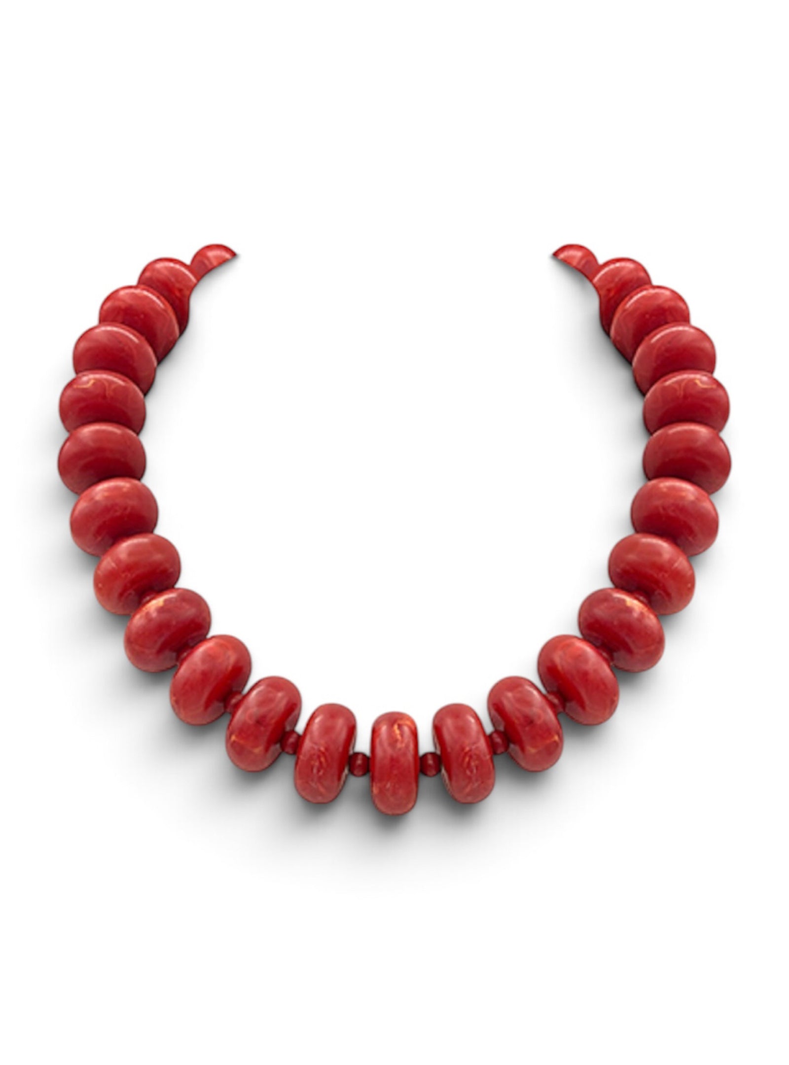 Born To Bead Bold Necklace - Red