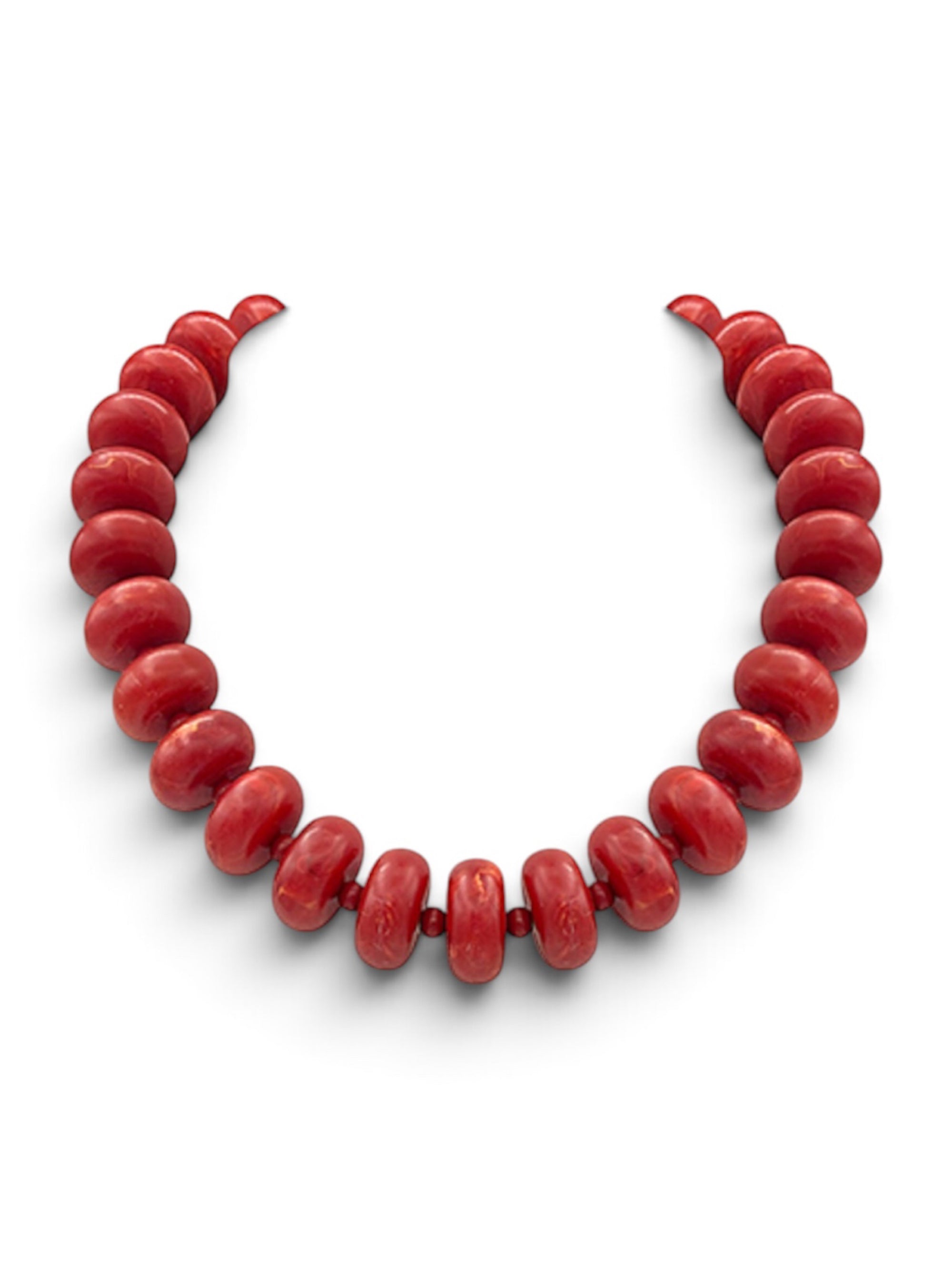 Born To Bead Bold Necklace - Red