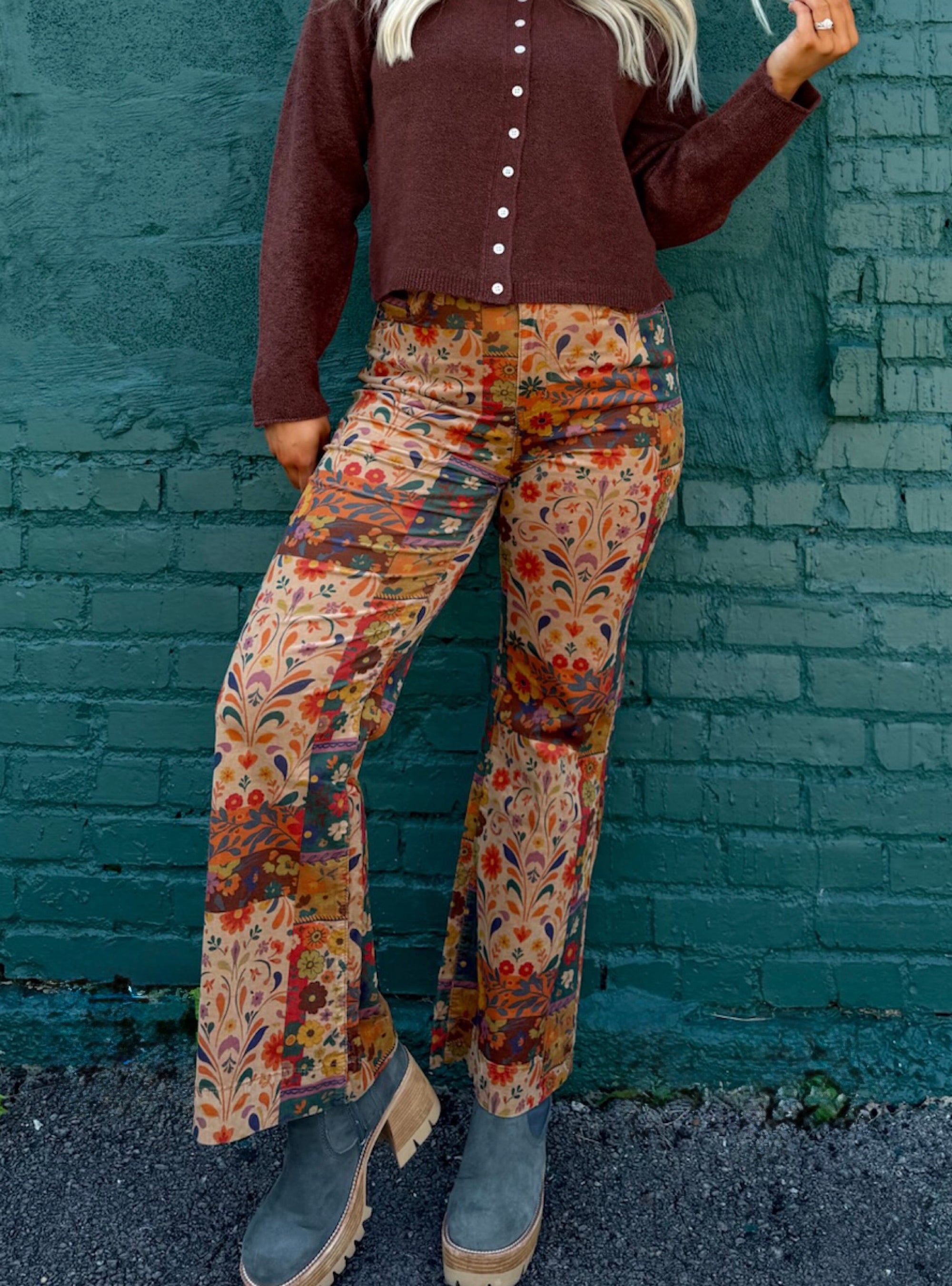 Groovy, Baby Printed Flare Pant