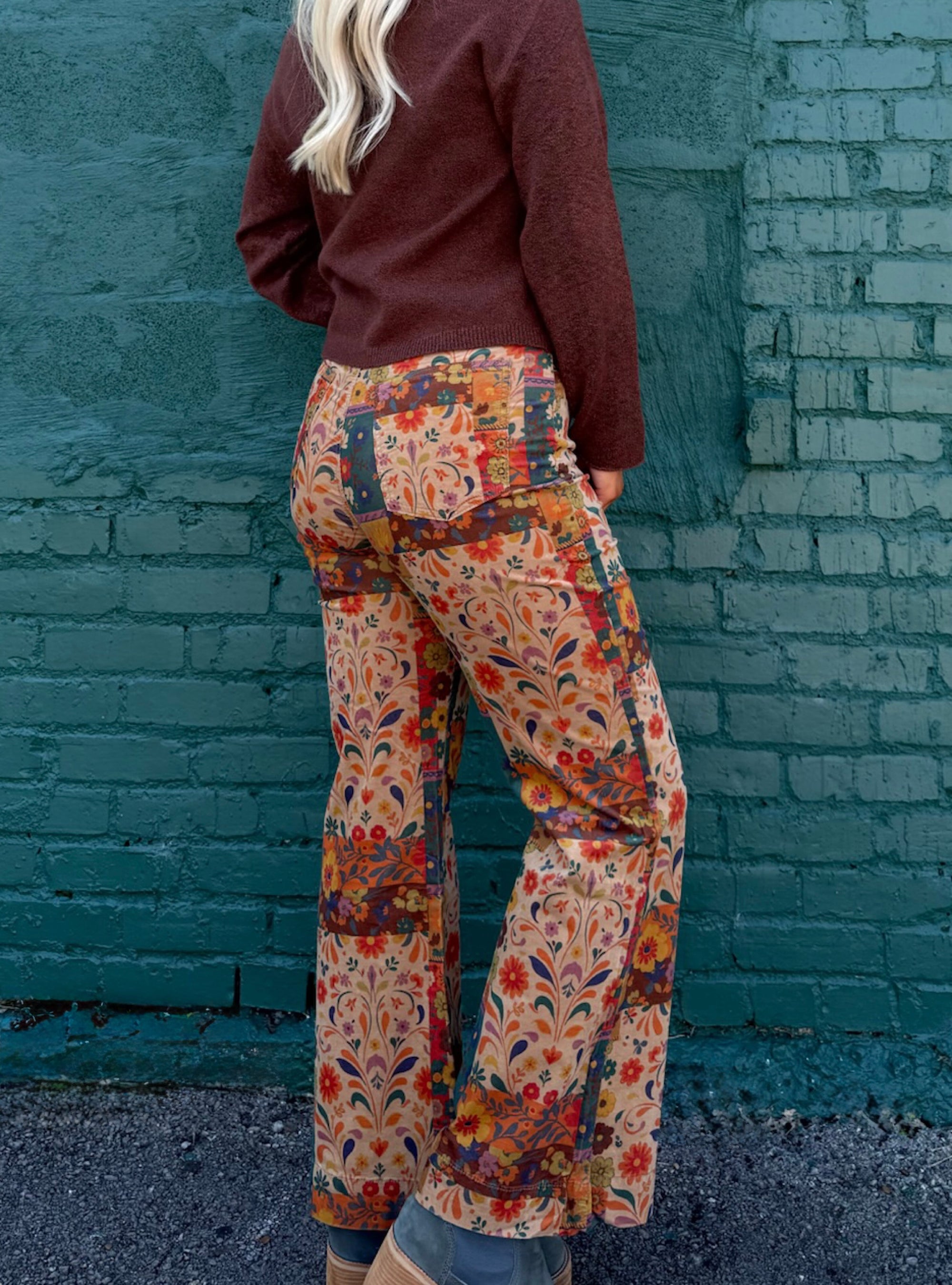 Groovy, Baby Printed Flare Pant