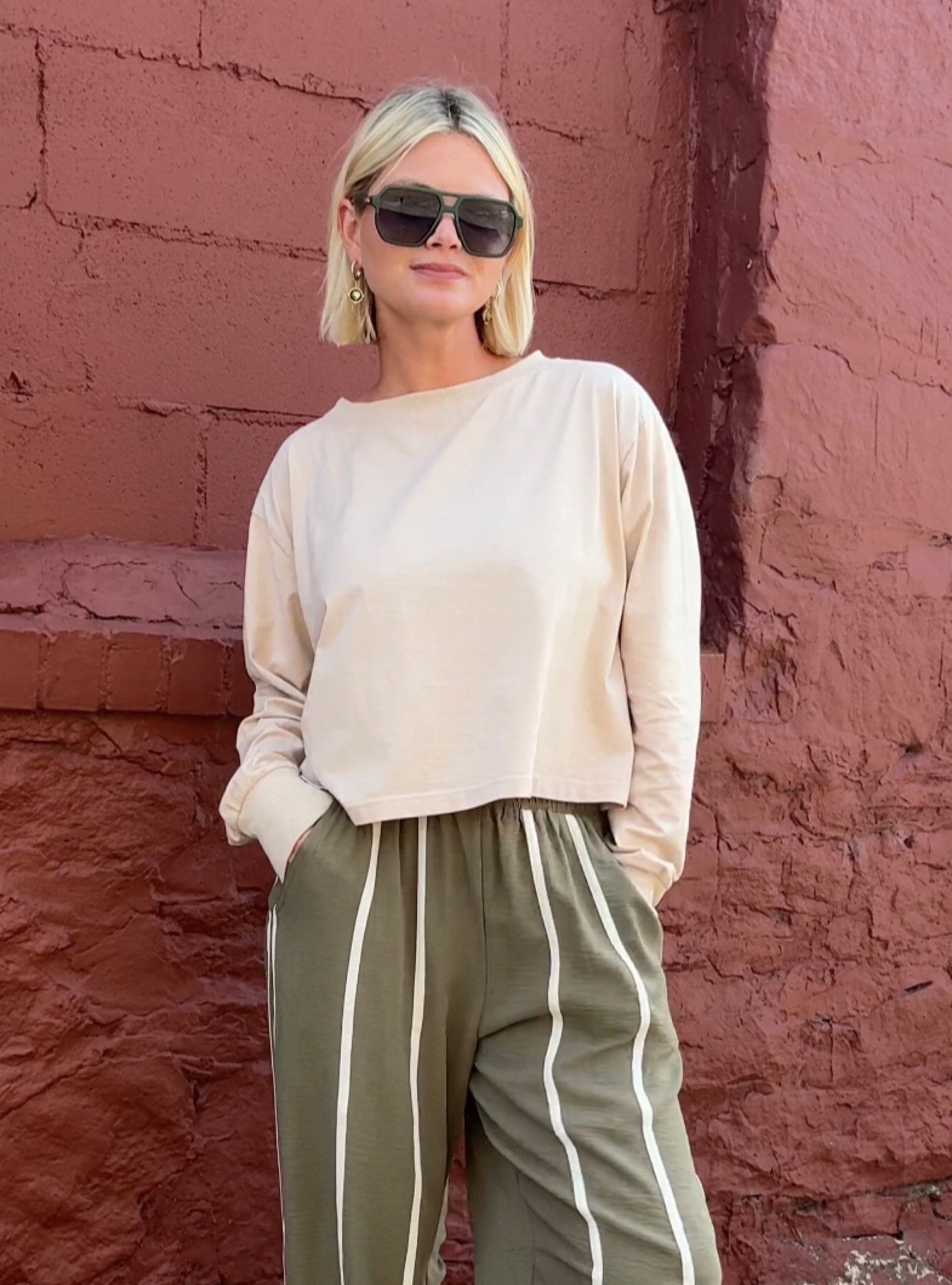 Crème De La Crème Oversized Top