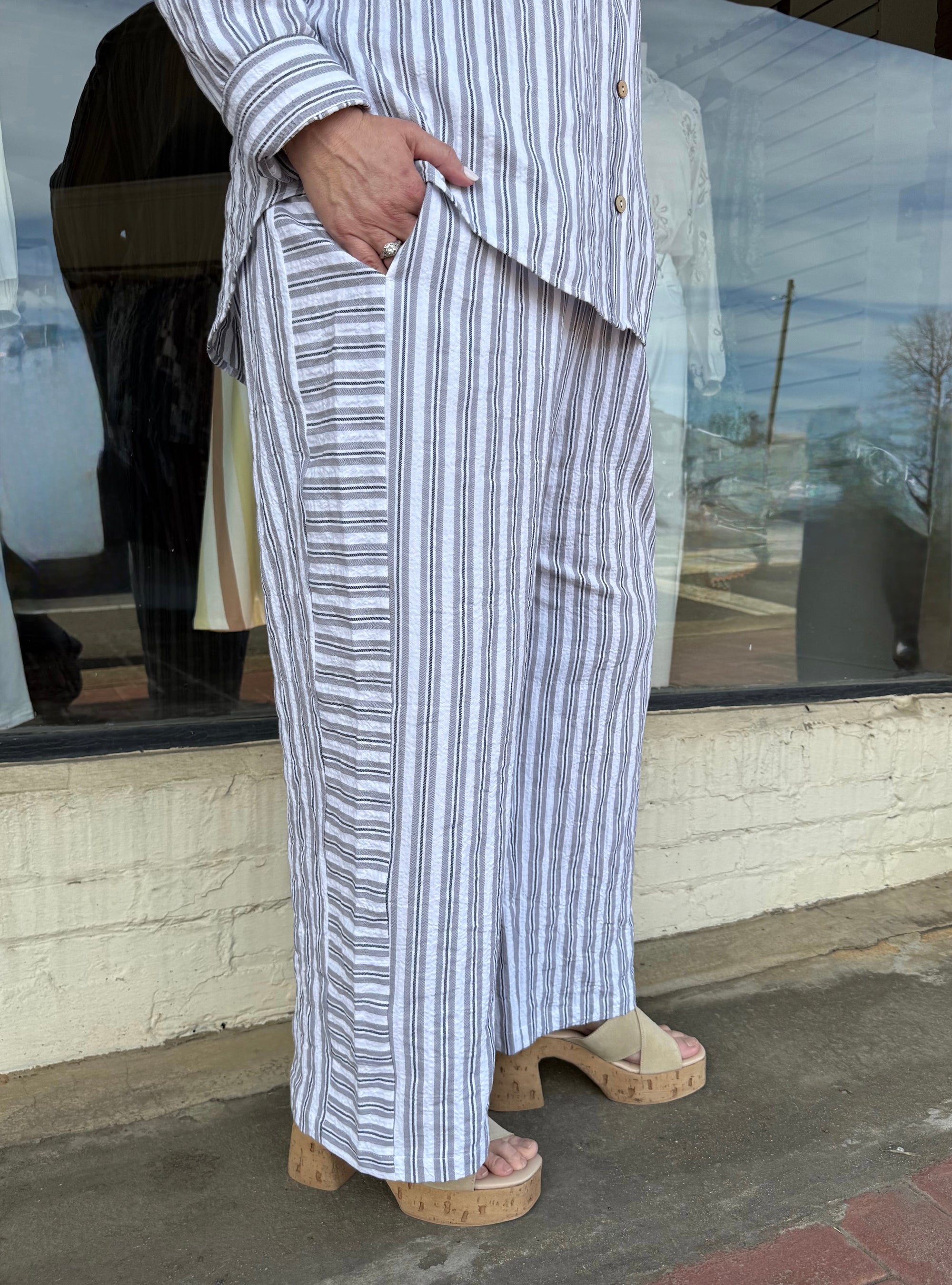 Escape by Habitat Stripe Fog Flood Pant
