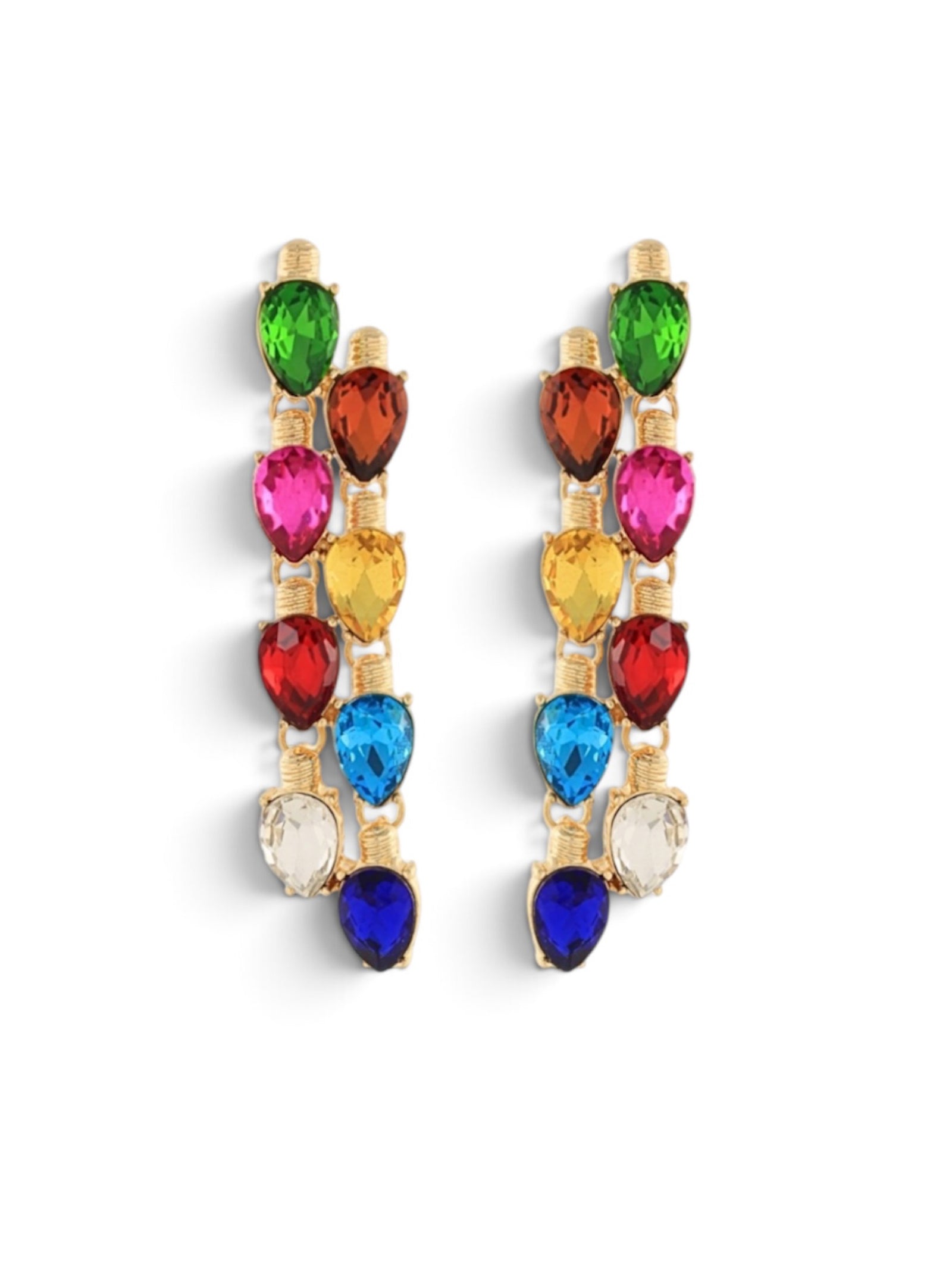 Glow, What Fun Christmas Bulb Earrings