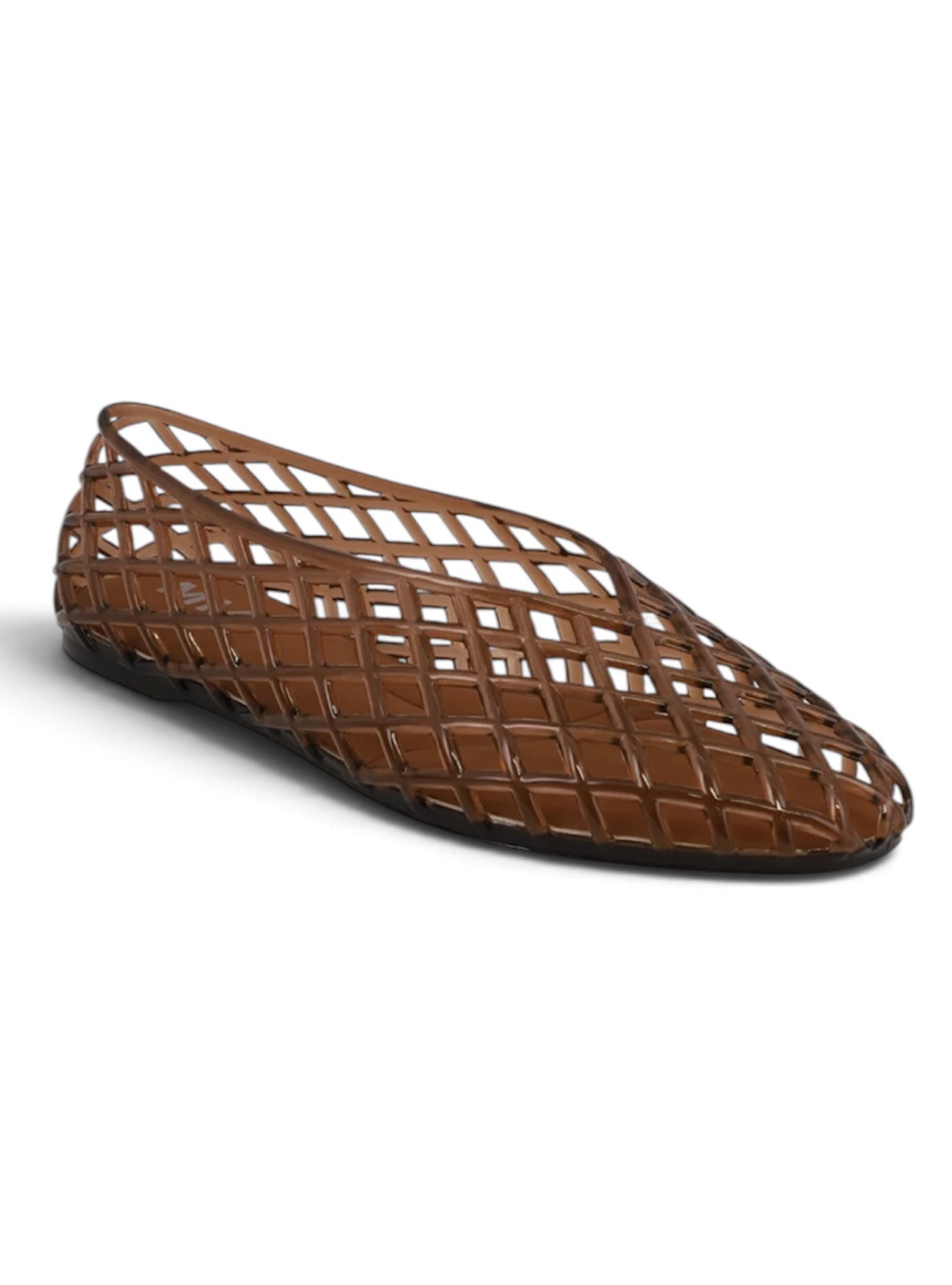 MIA Bali Jelly Flat Shoes - Brown