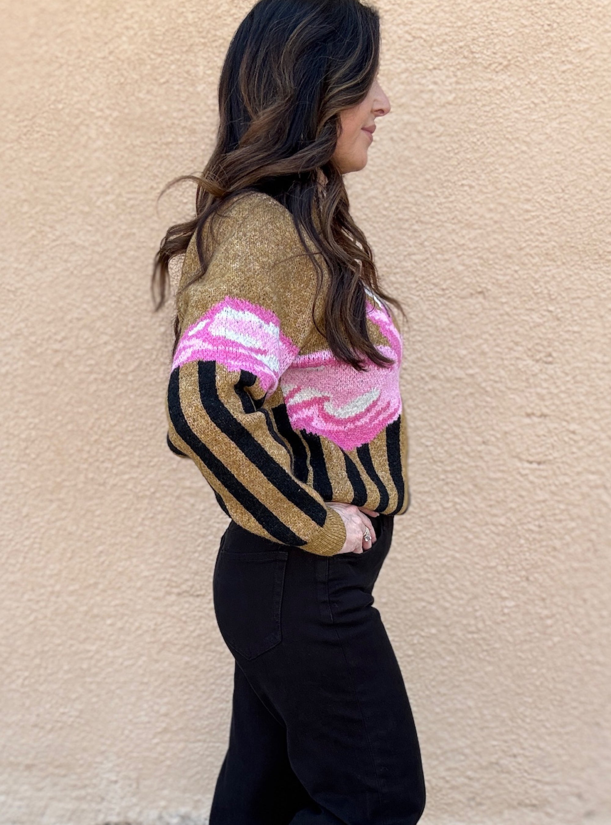 Flamingo Your Own Way Sweater