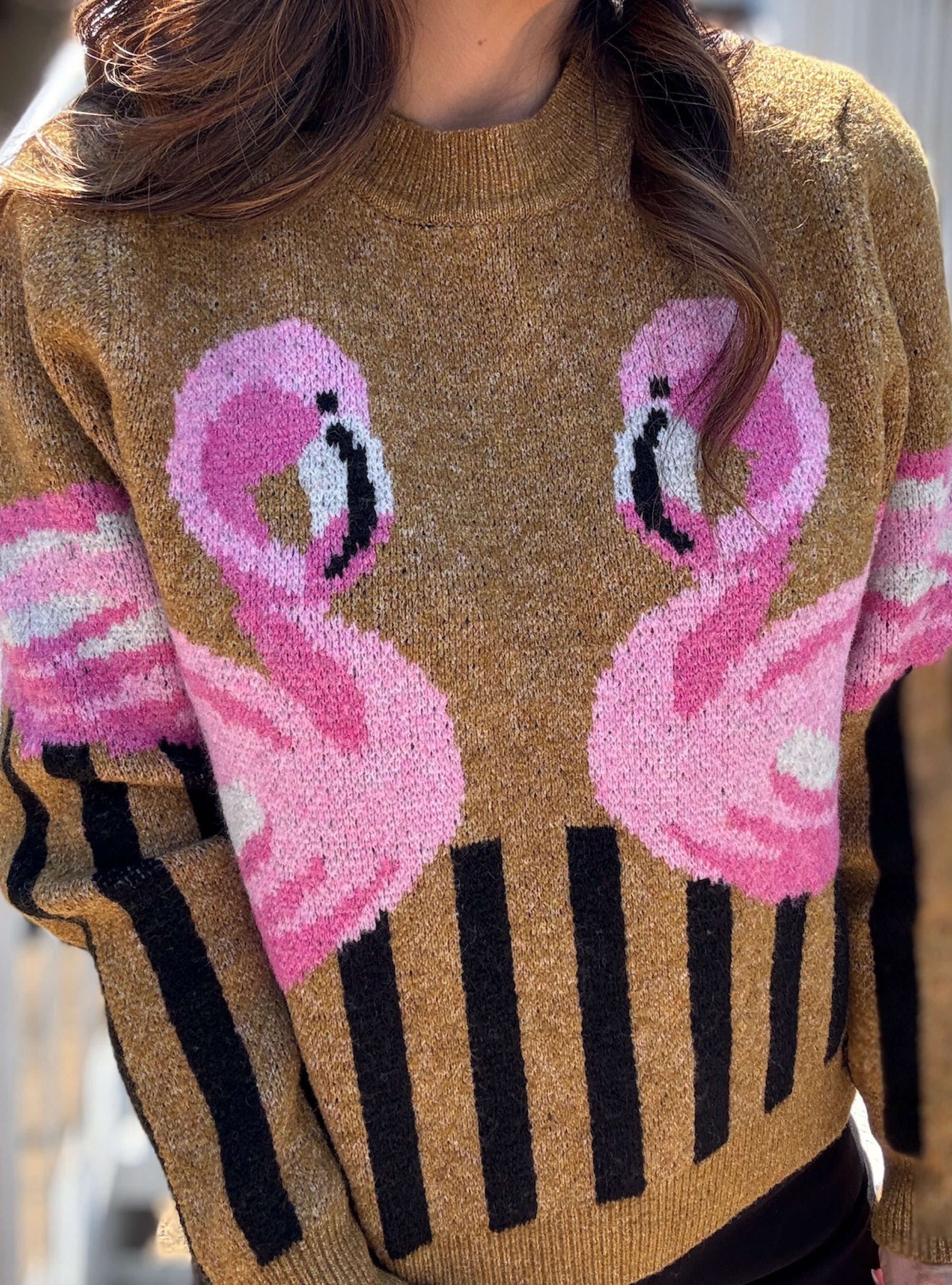 Flamingo Your Own Way Sweater