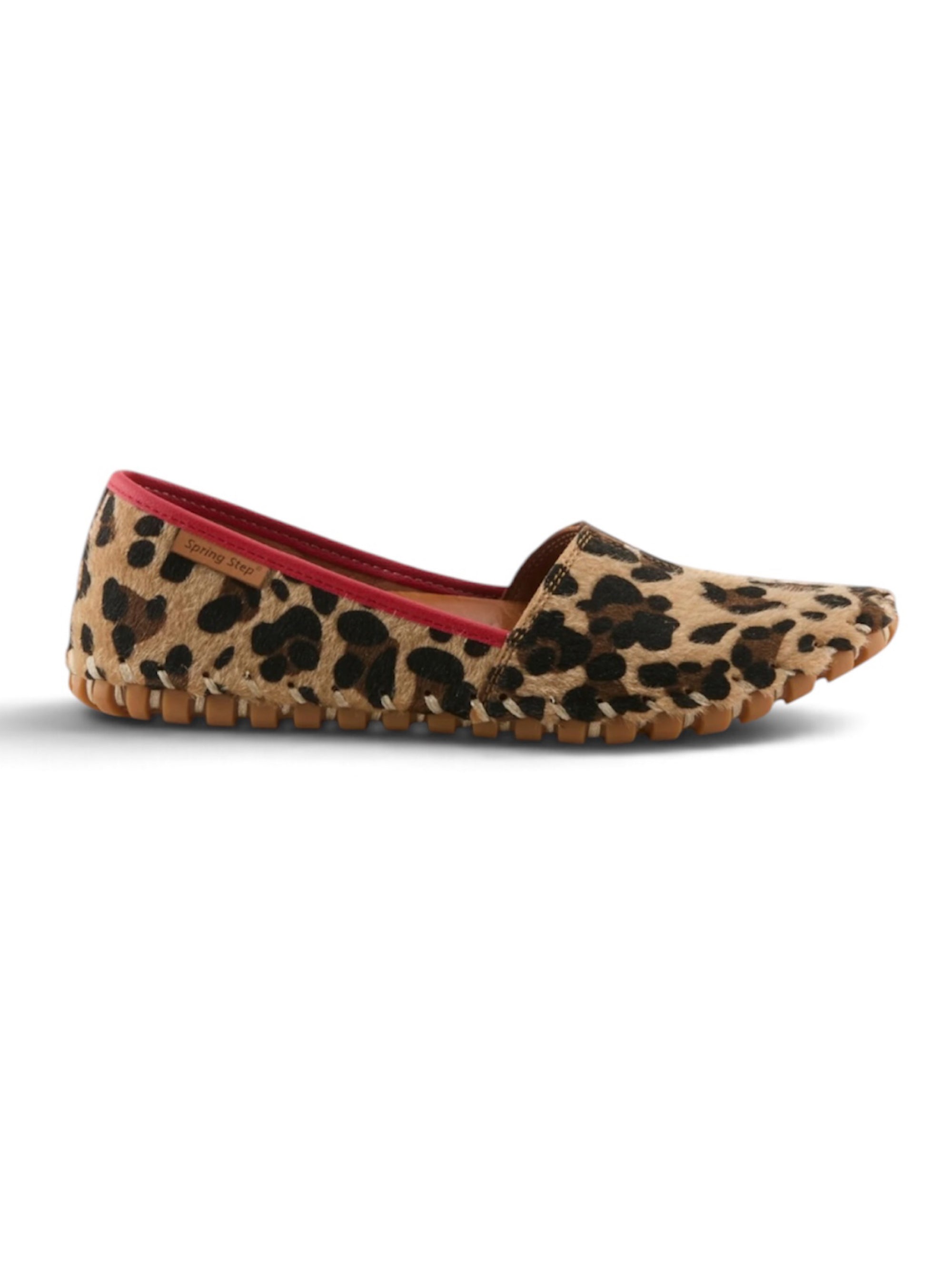 Spring Step Kathaleta Leopard Hide Shoes