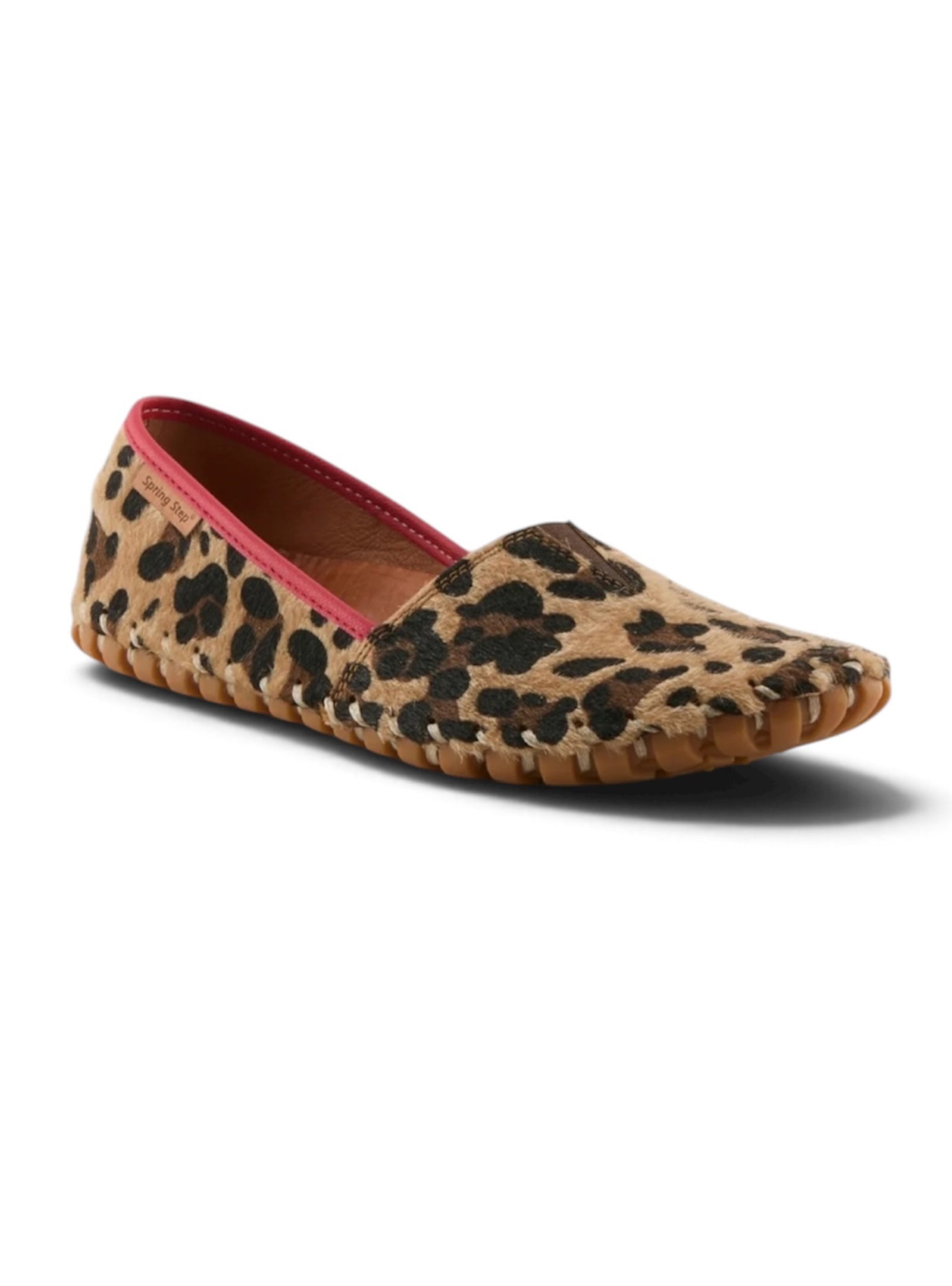 Spring Step Kathaleta Leopard Hide Shoes