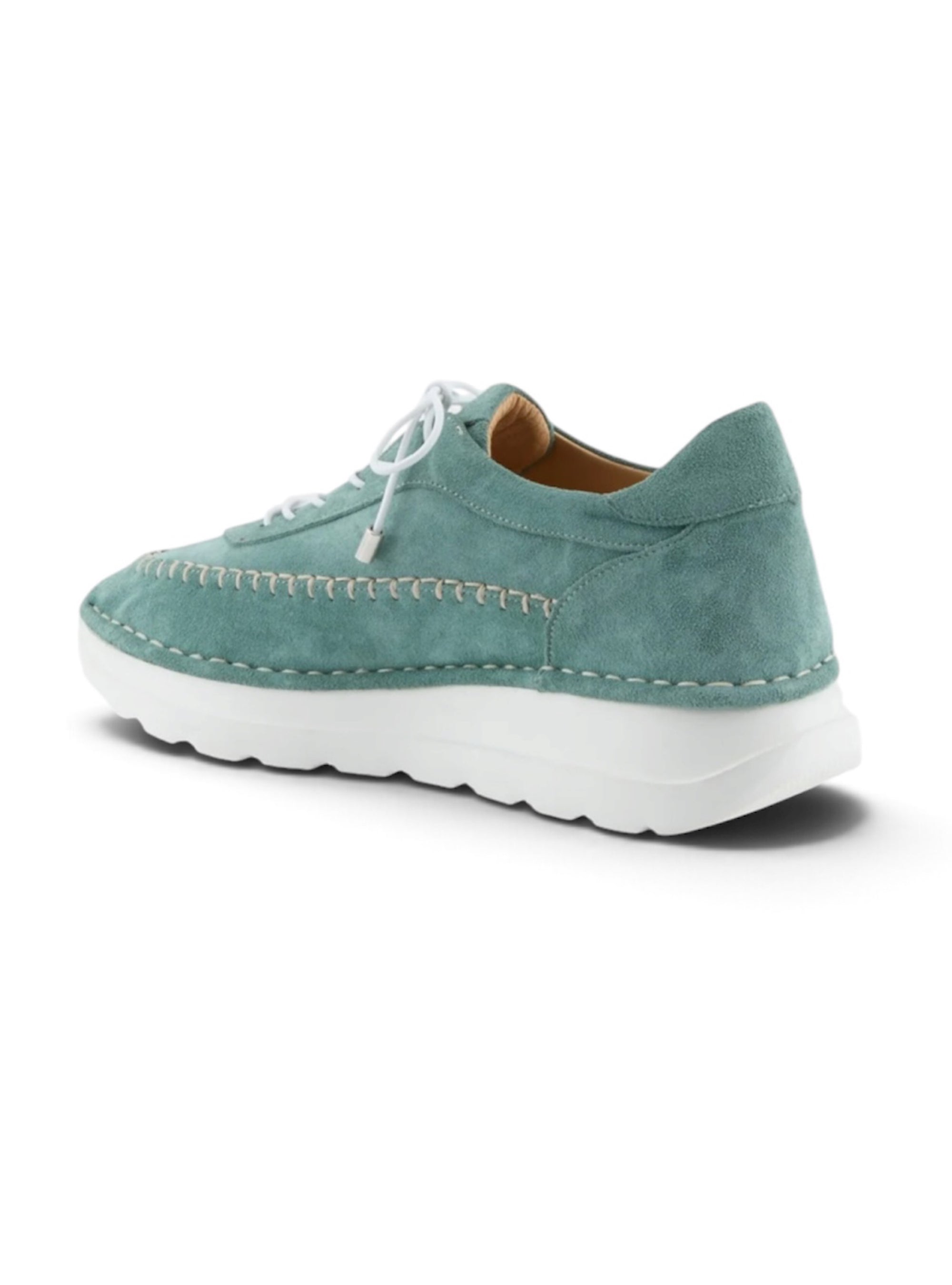 Spring Step IvyJune Teal Suede Sneakers