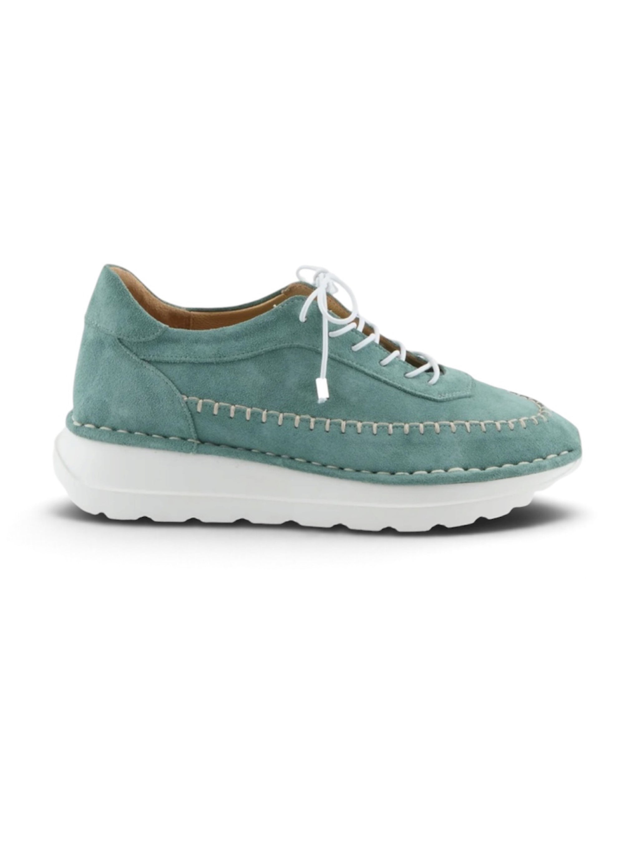 Spring Step IvyJune Teal Suede Sneakers