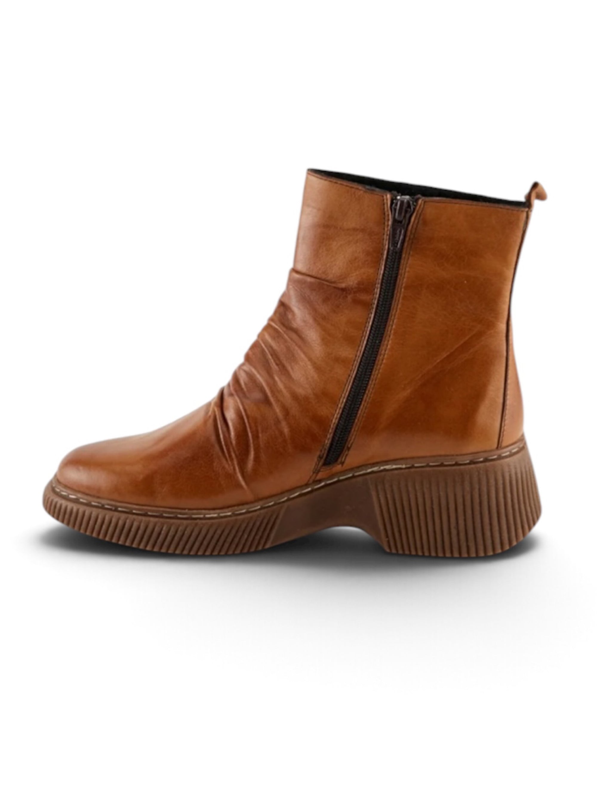Spring Step Nayana Camel Ankle Boots