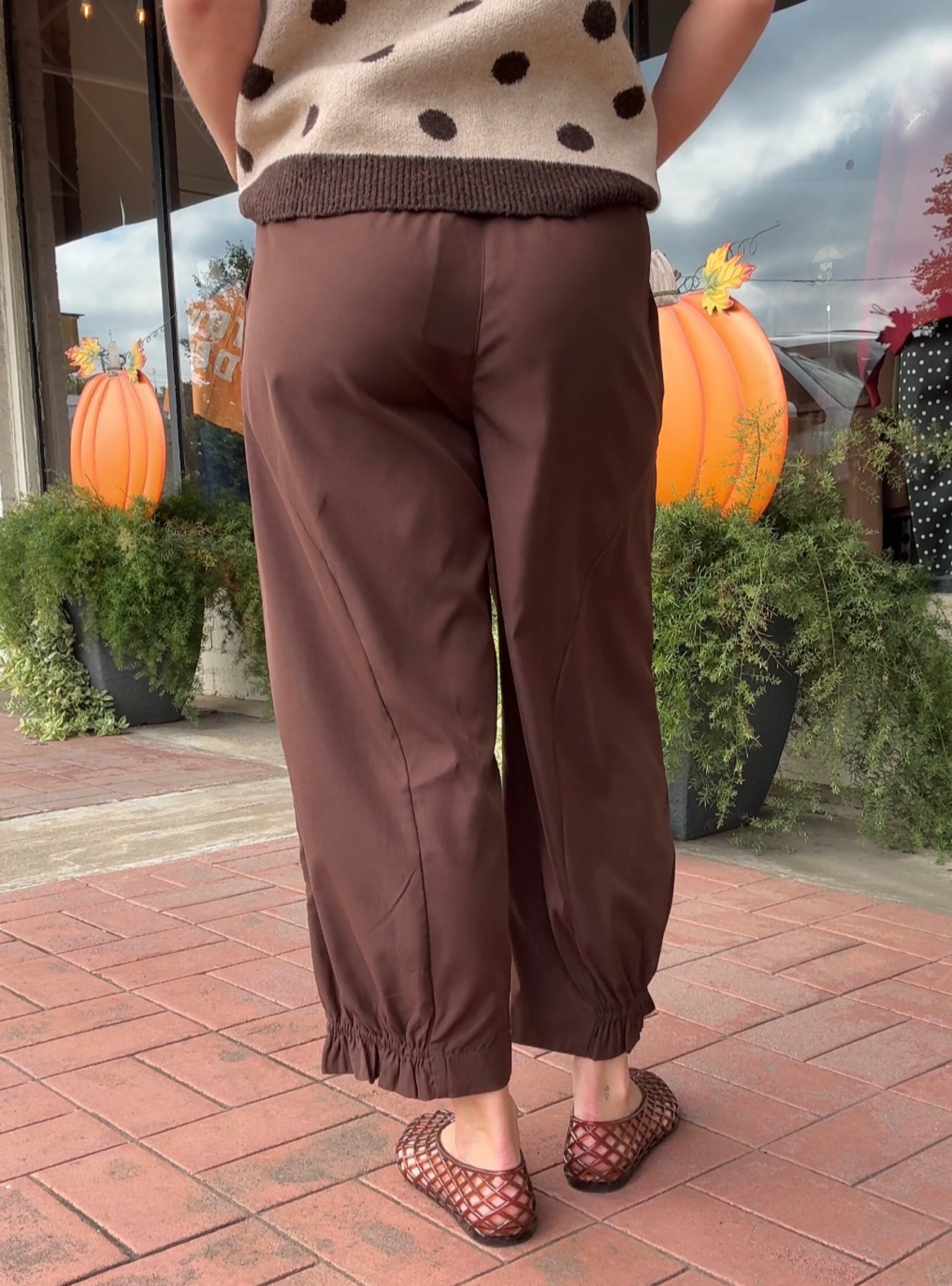 Cocoa Cutie Ankle Balloon Pants