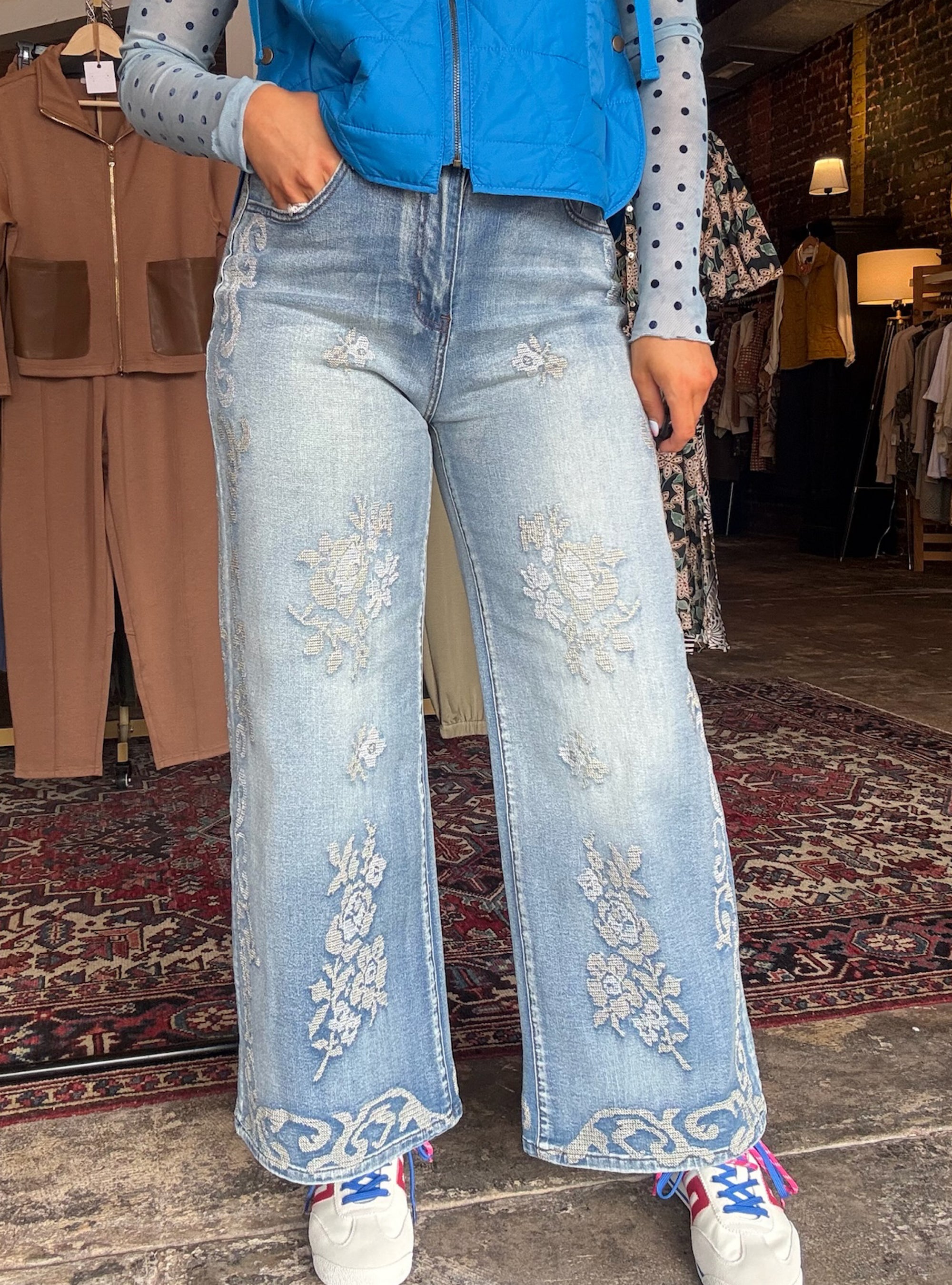 Stitch Perfect Embroidered Jeans