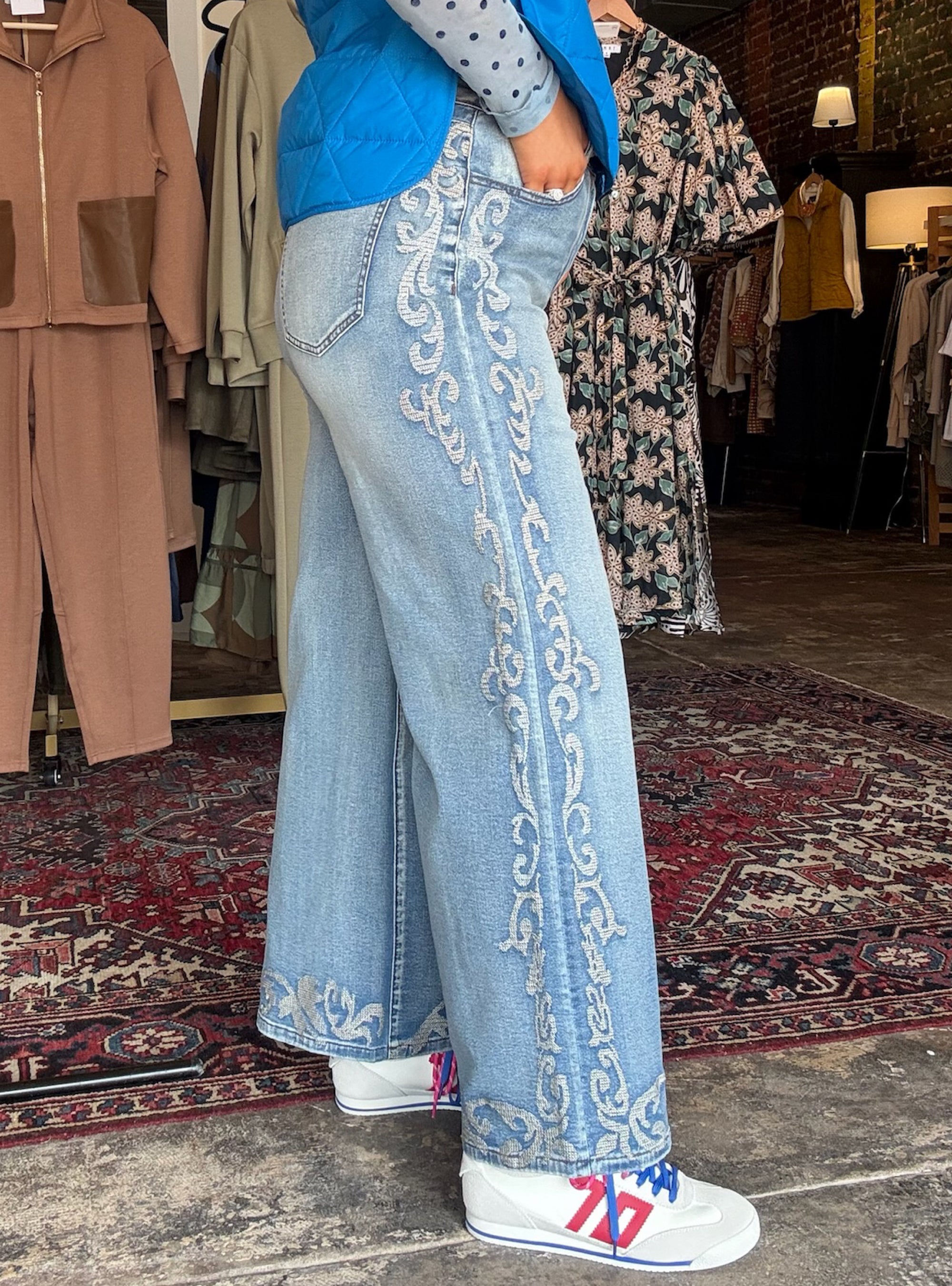 Stitch Perfect Embroidered Jeans