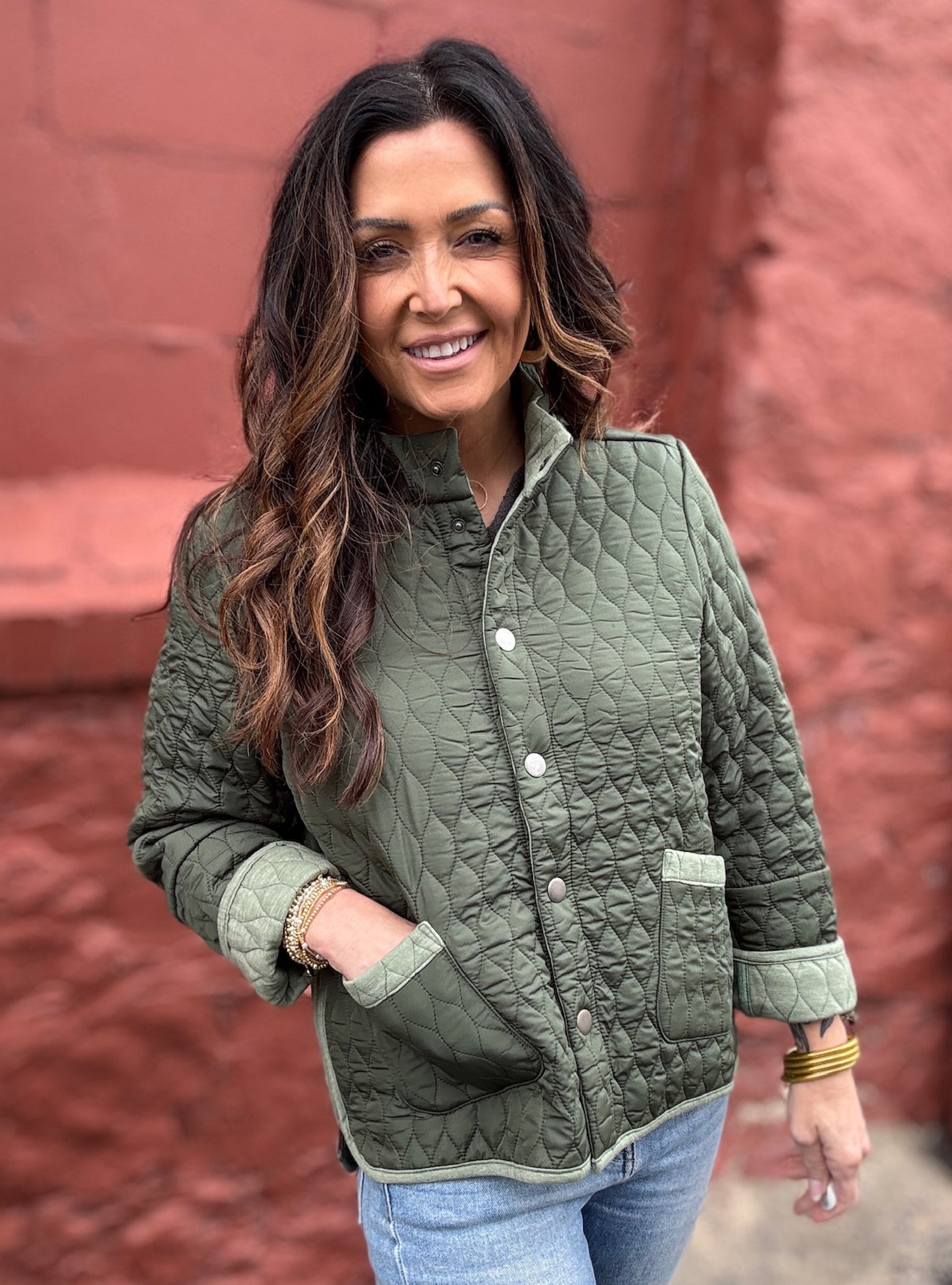 Habitat Fern Quilted Urban Jacket