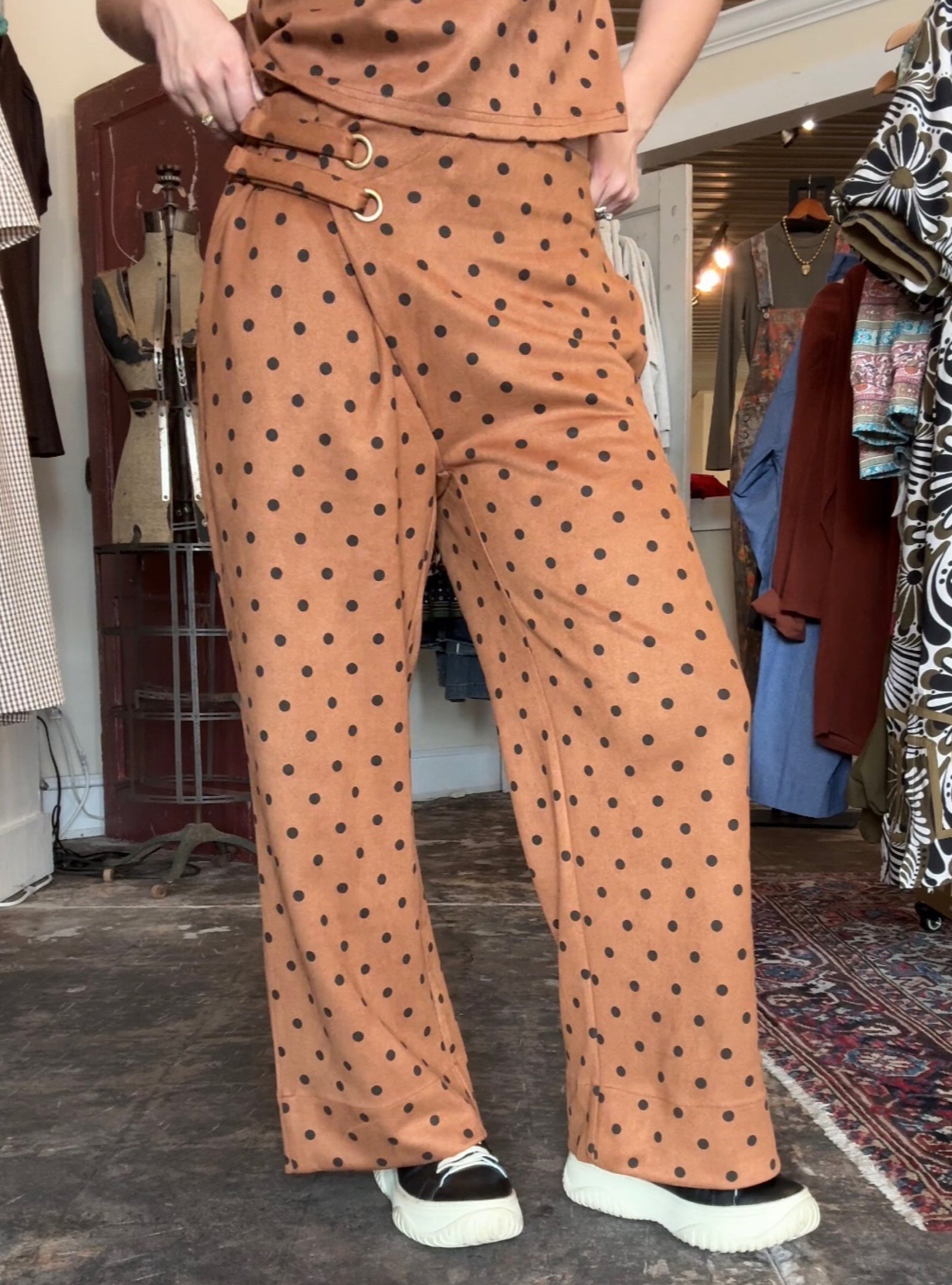 Dot, Dot, Darling Side Detail Pant