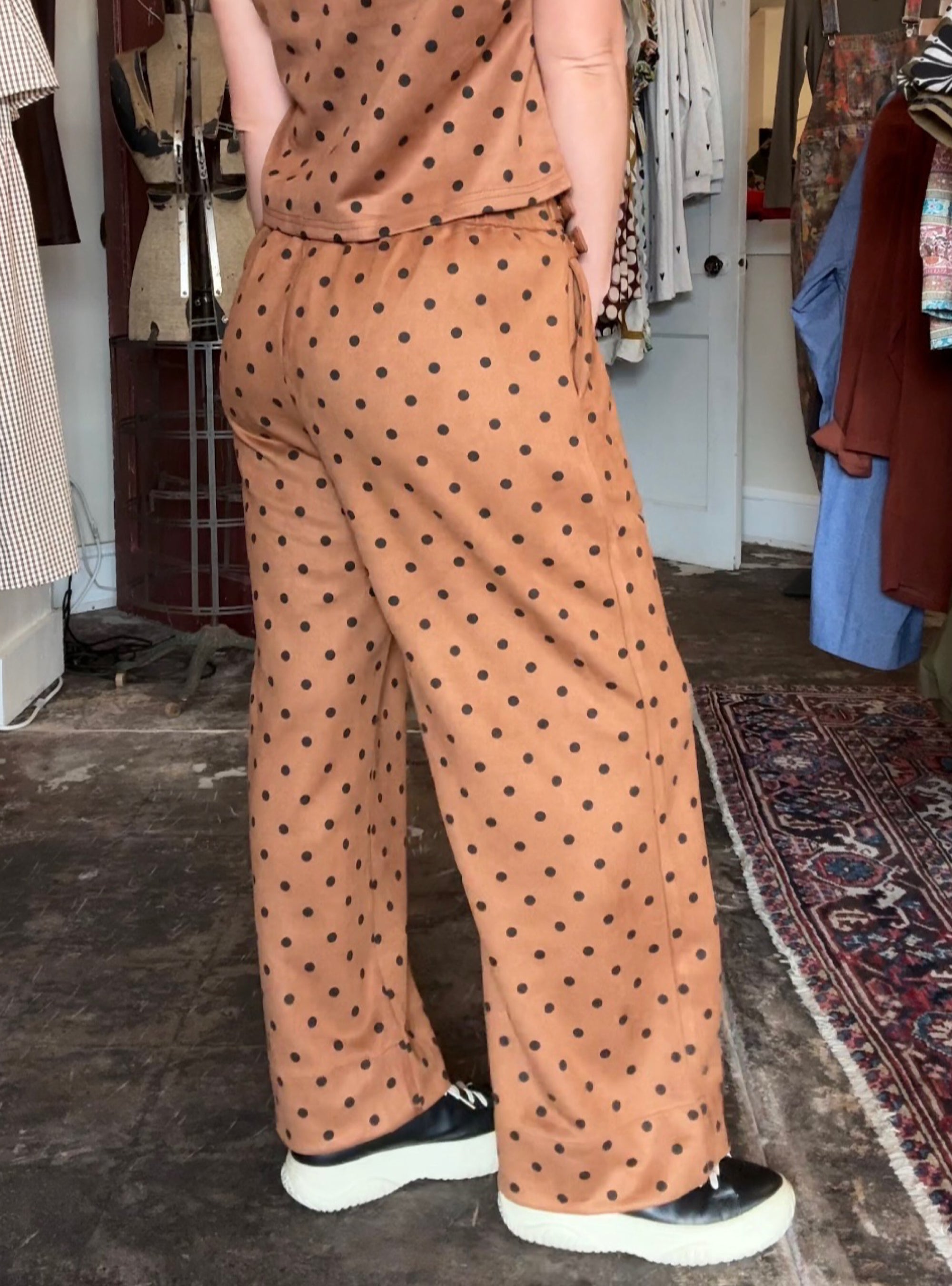 Dot, Dot, Darling Side Detail Pant