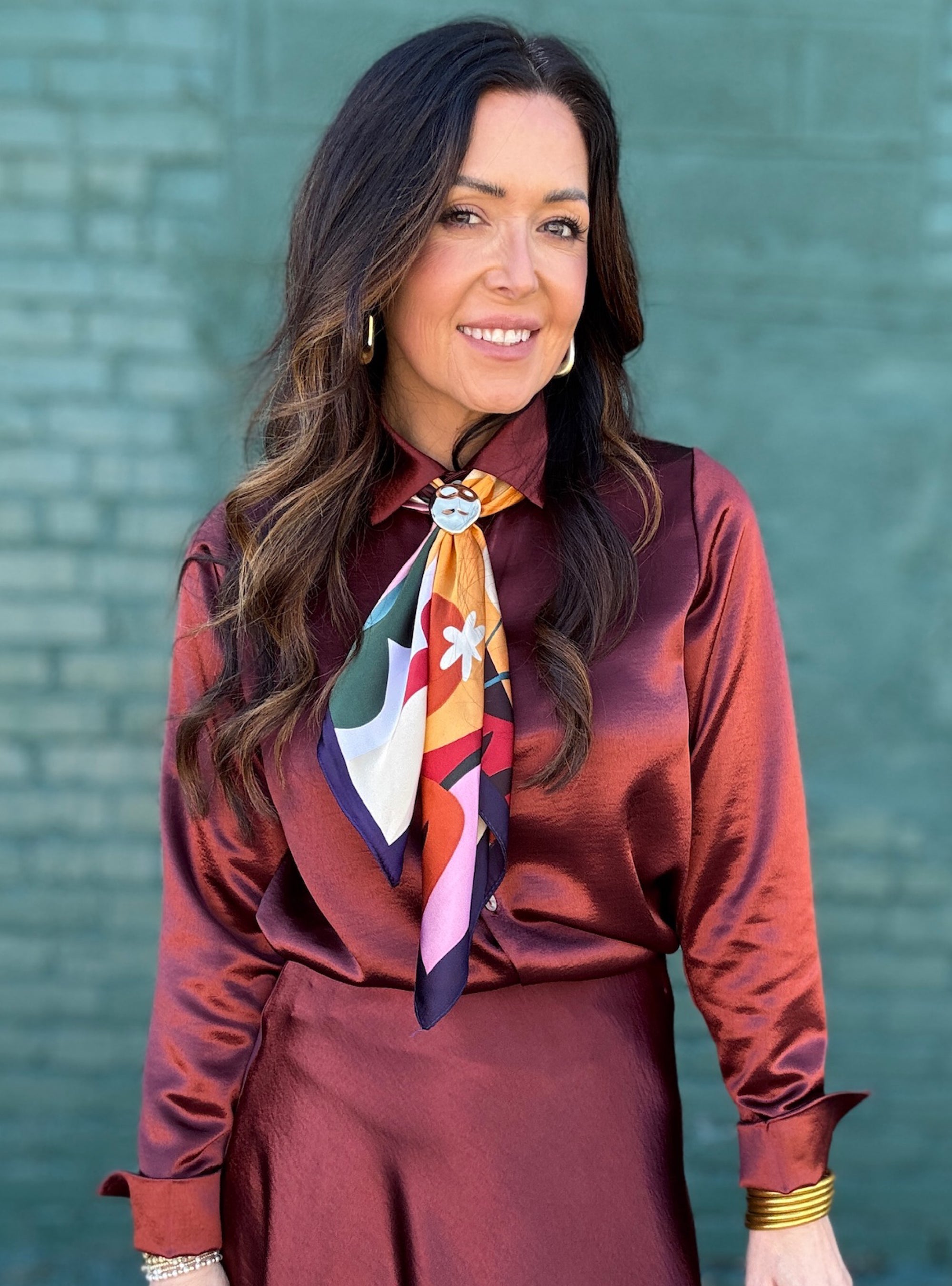 Color Me Chic Scarf Necklace