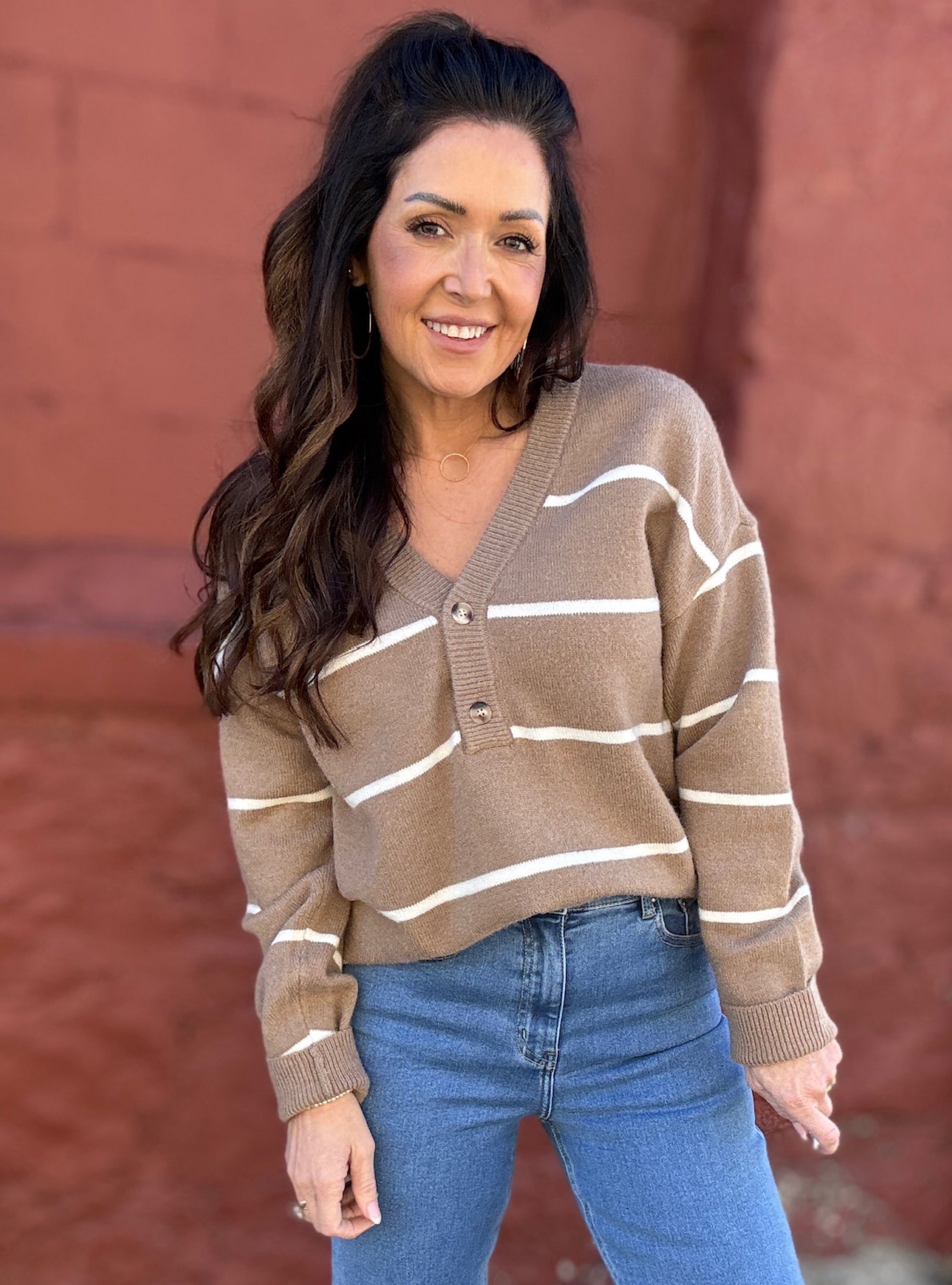 Thread &amp; Supply Brianna Striped Sweater