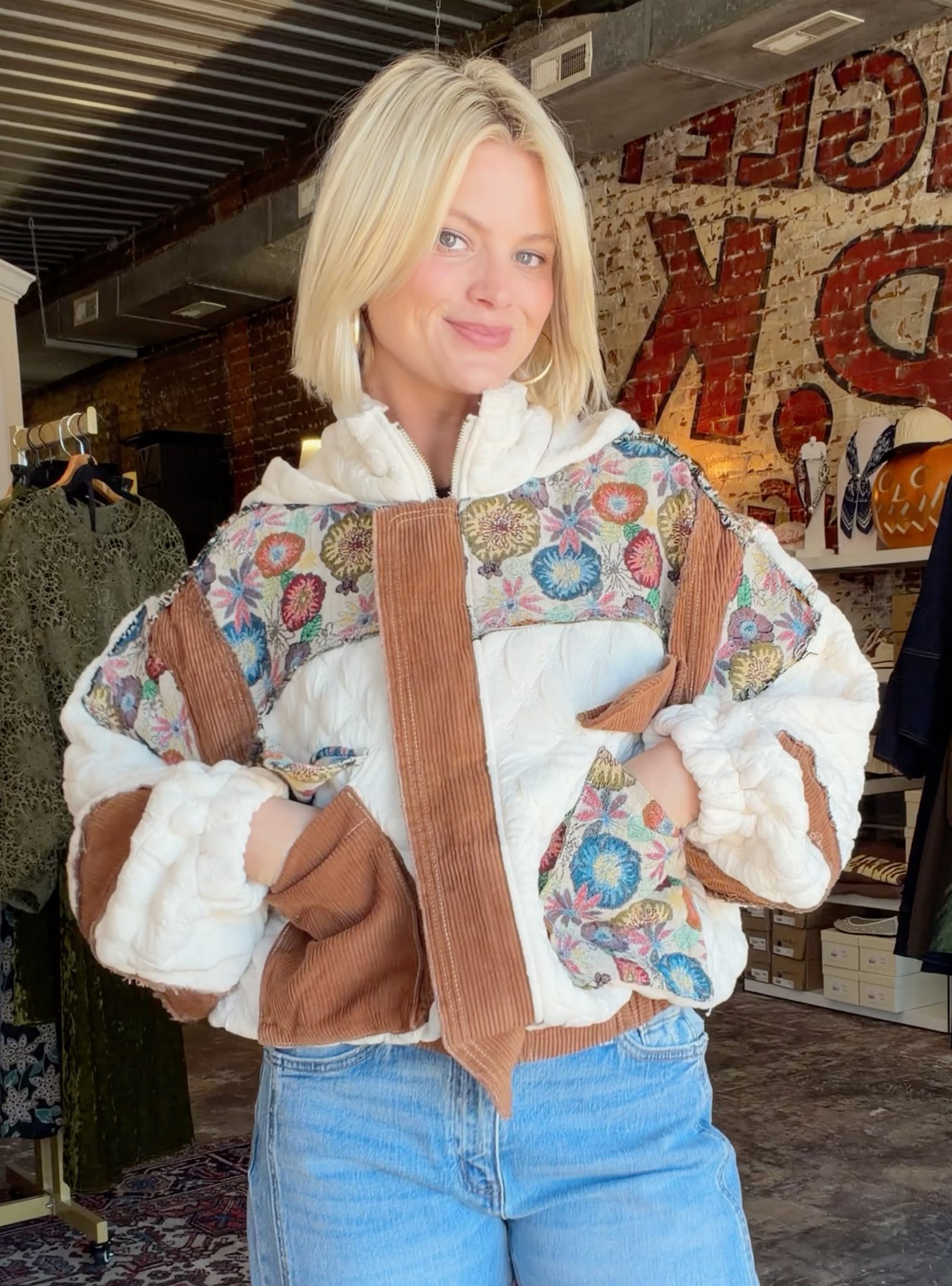 Sew Much Personality Hooded Jacket