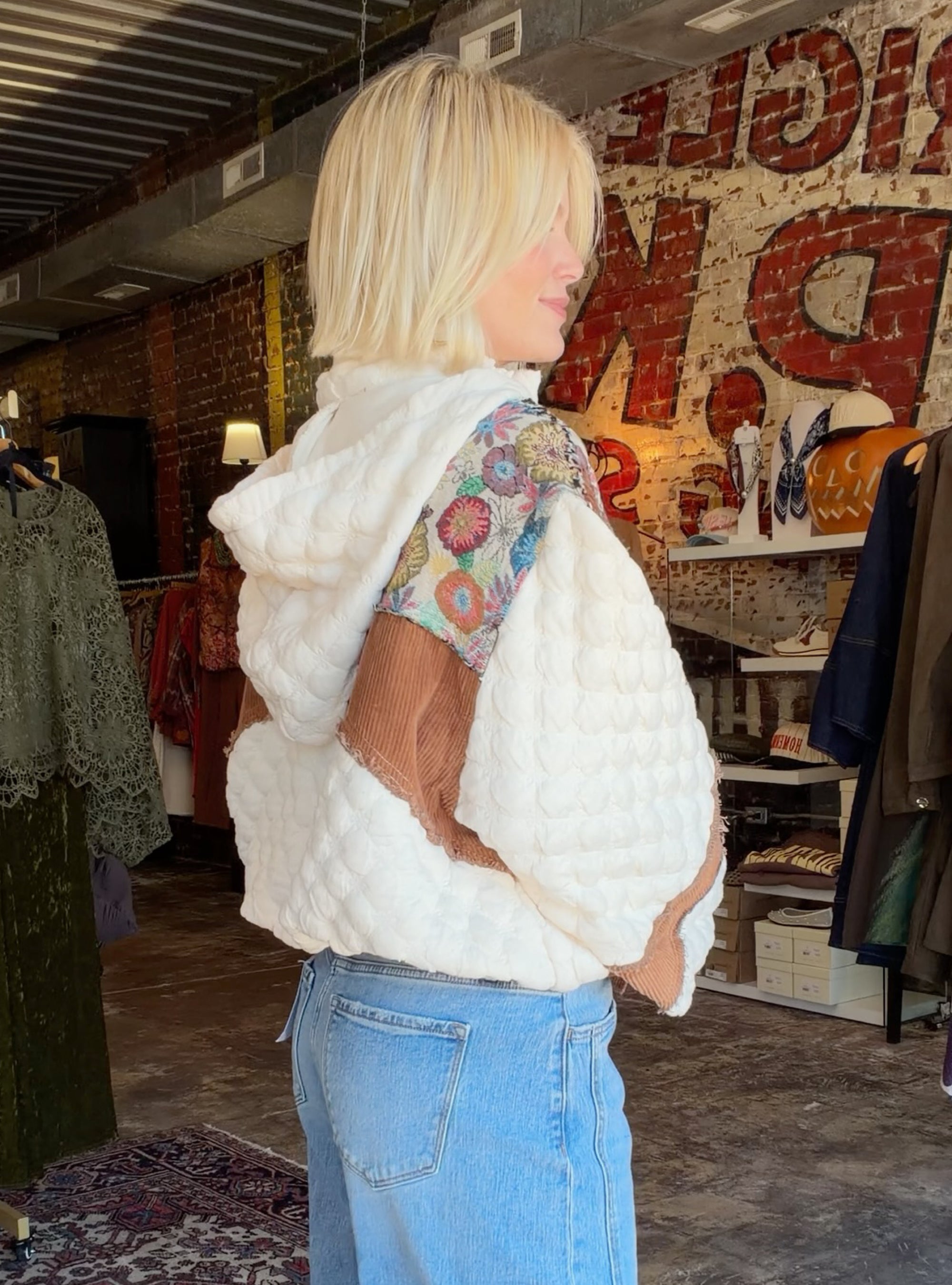 Sew Much Personality Hooded Jacket
