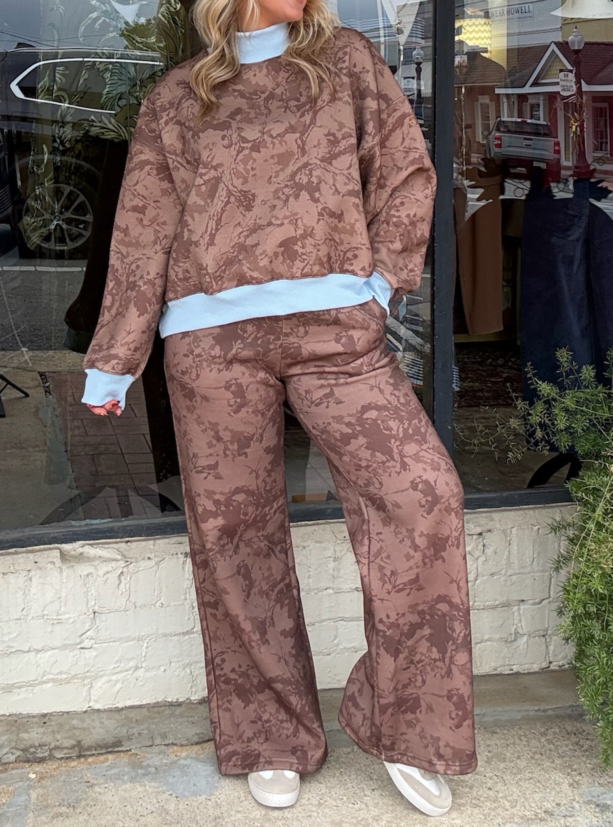 Camo &amp; Get It Wide Leg Pant