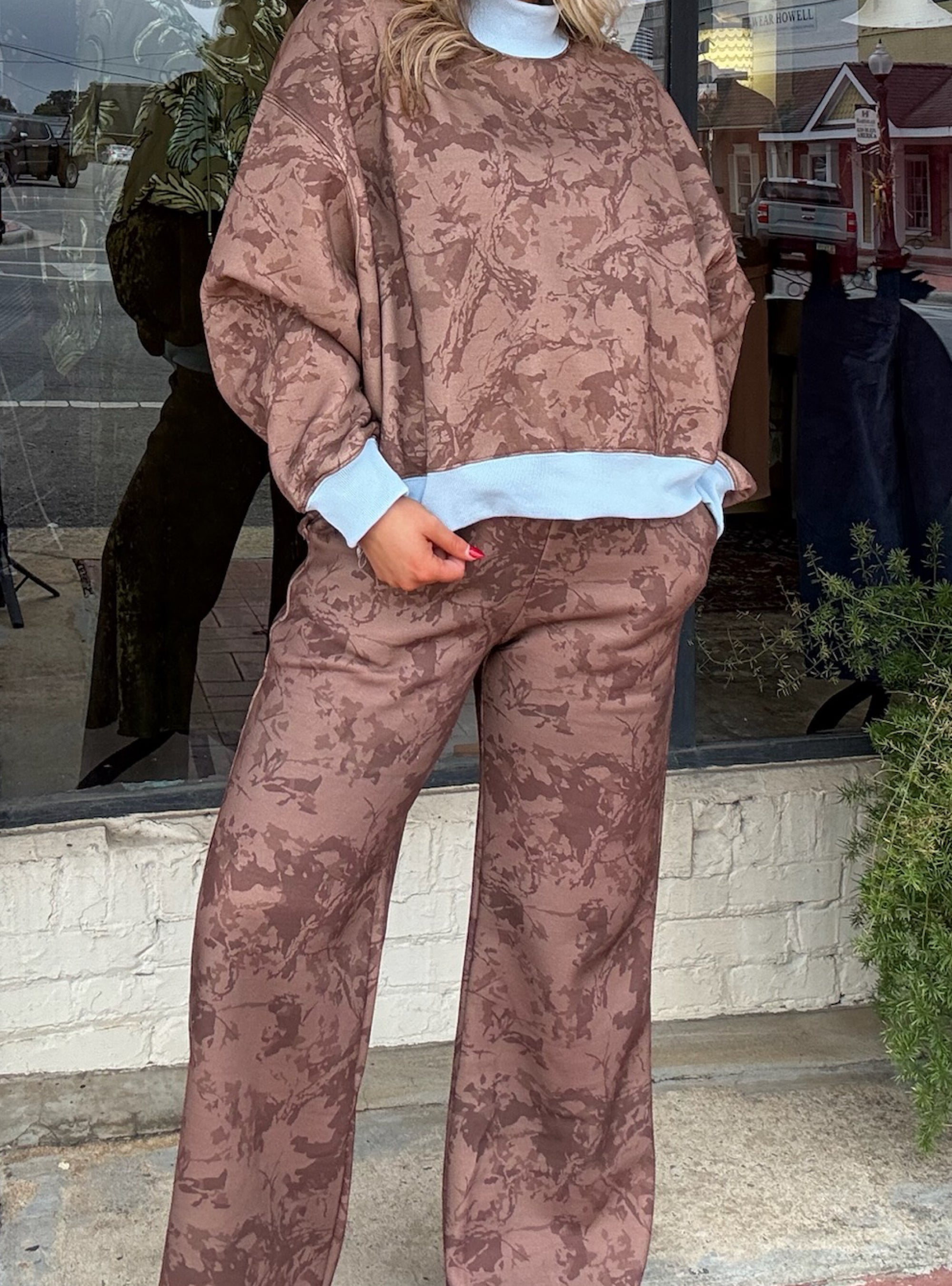 Camo &amp; Get It Wide Leg Pant