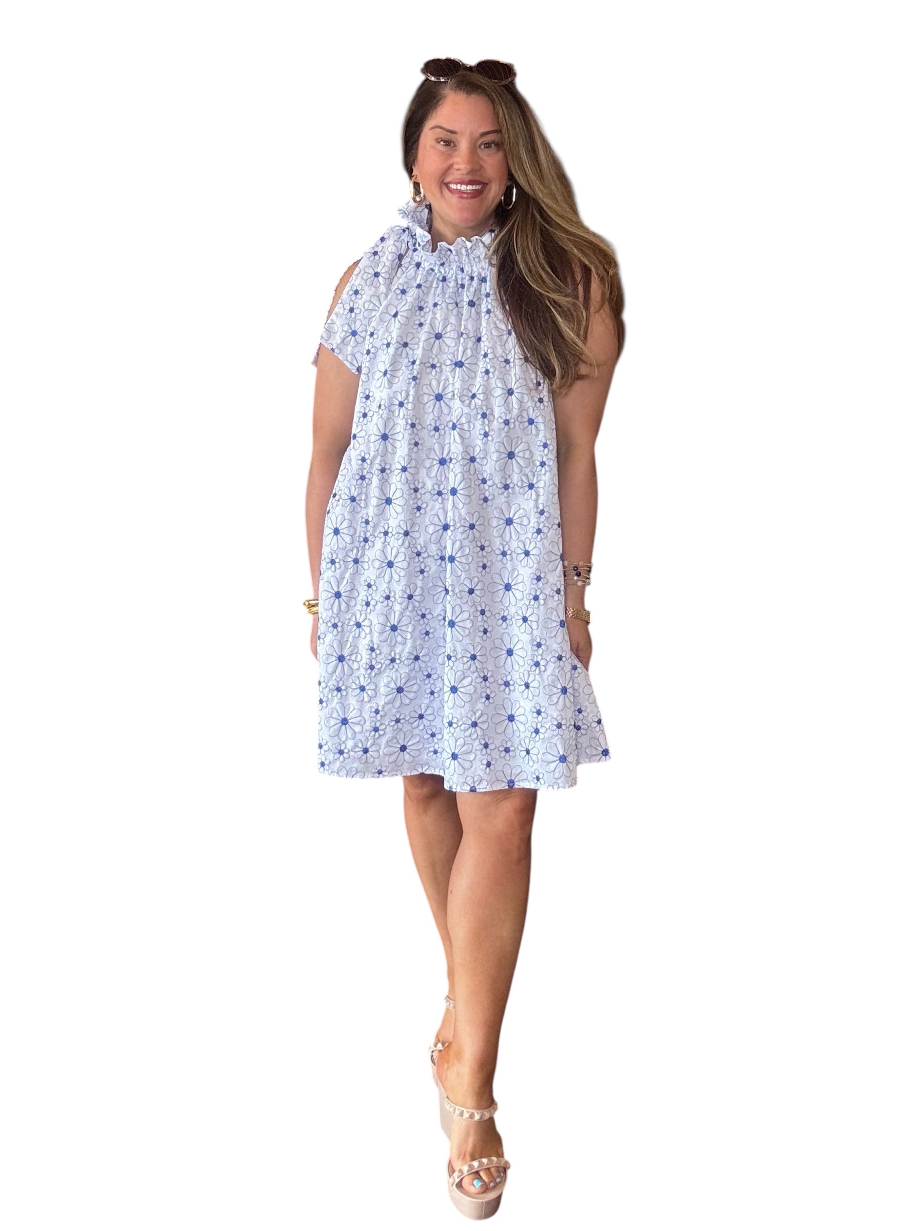A Floral Frenzy Dress